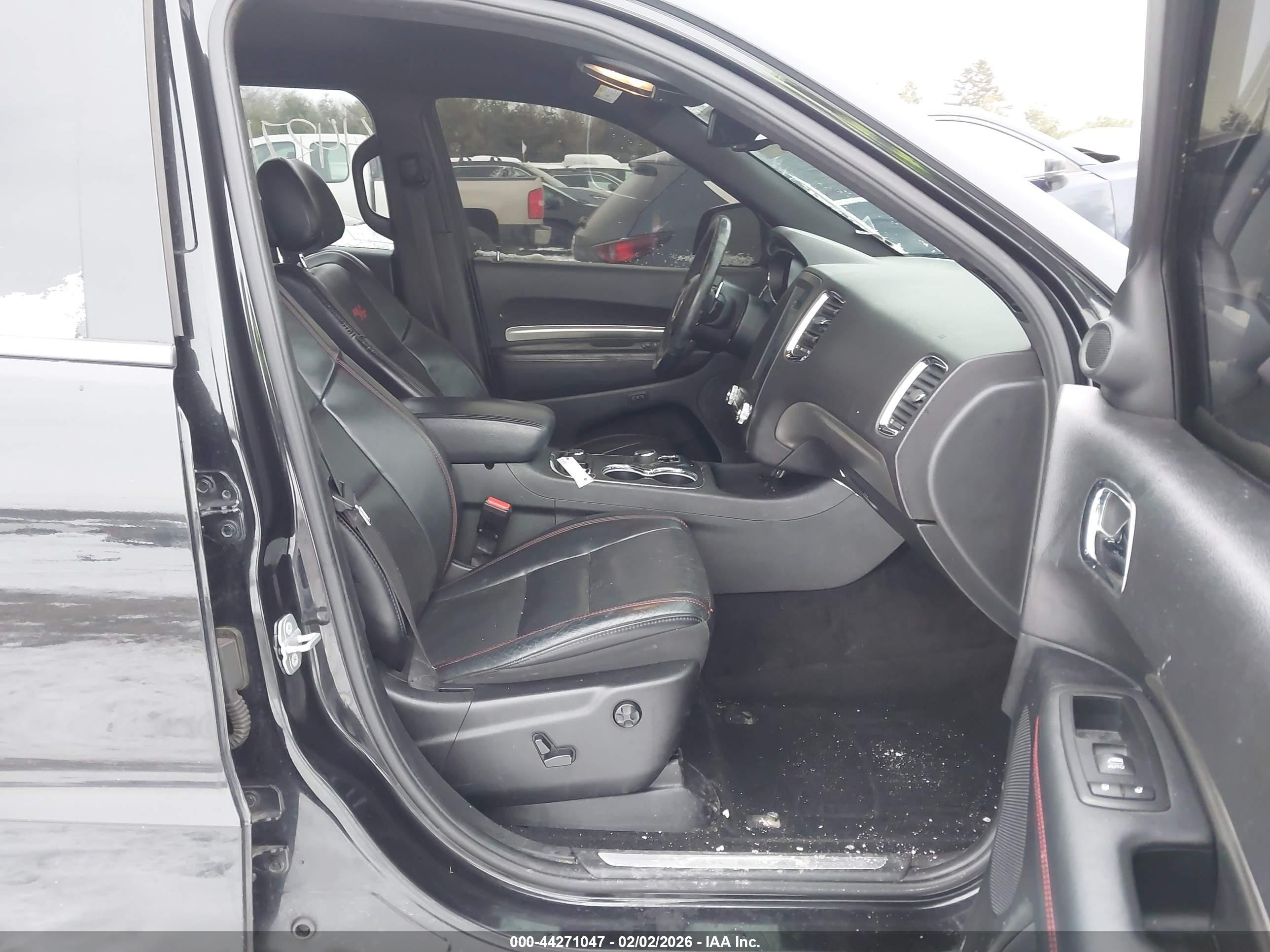 2014 Dodge Durango R/t Black vin: 1C4SDJCT0EC349335