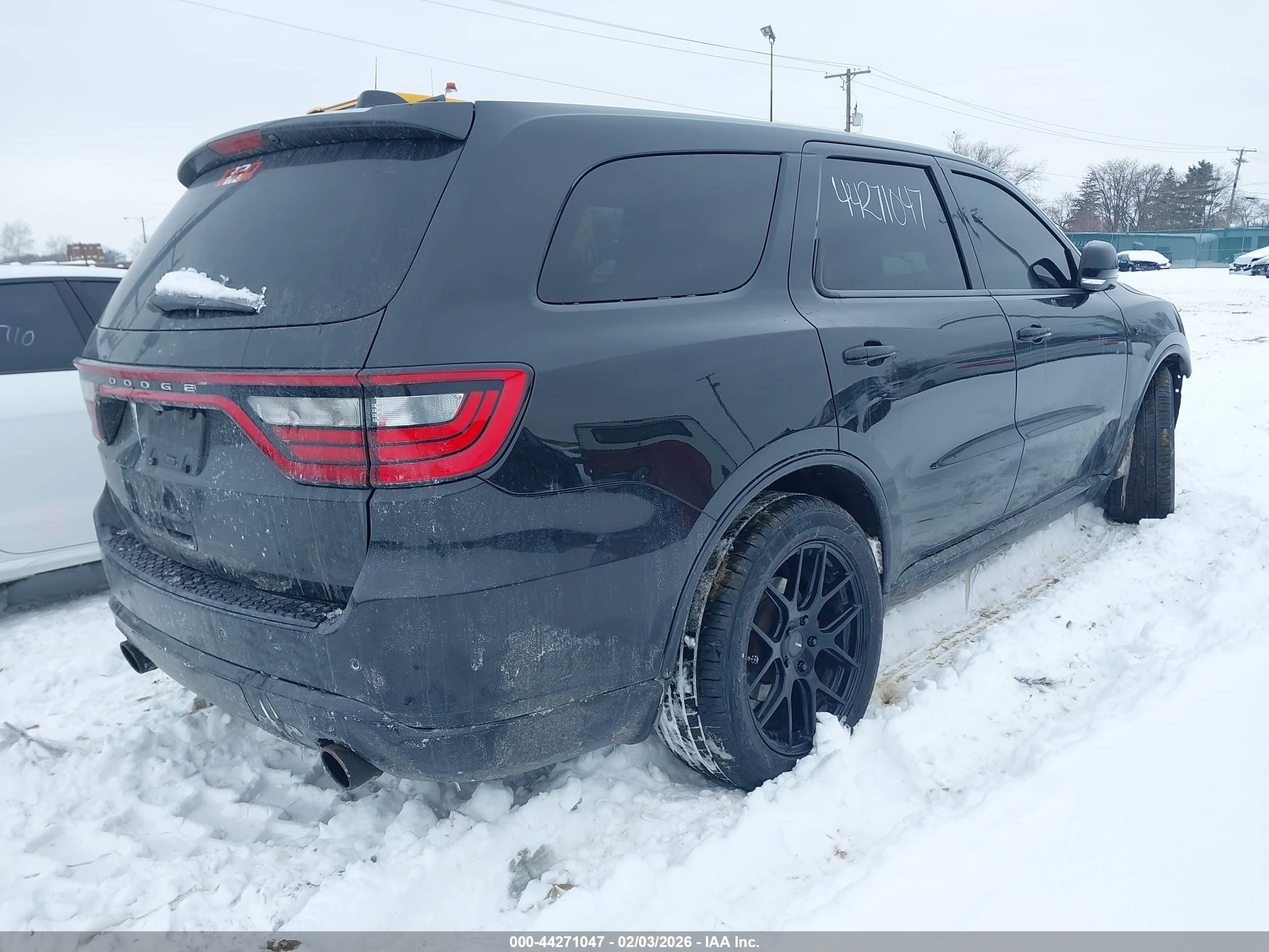 2014 Dodge Durango R/t Black vin: 1C4SDJCT0EC349335