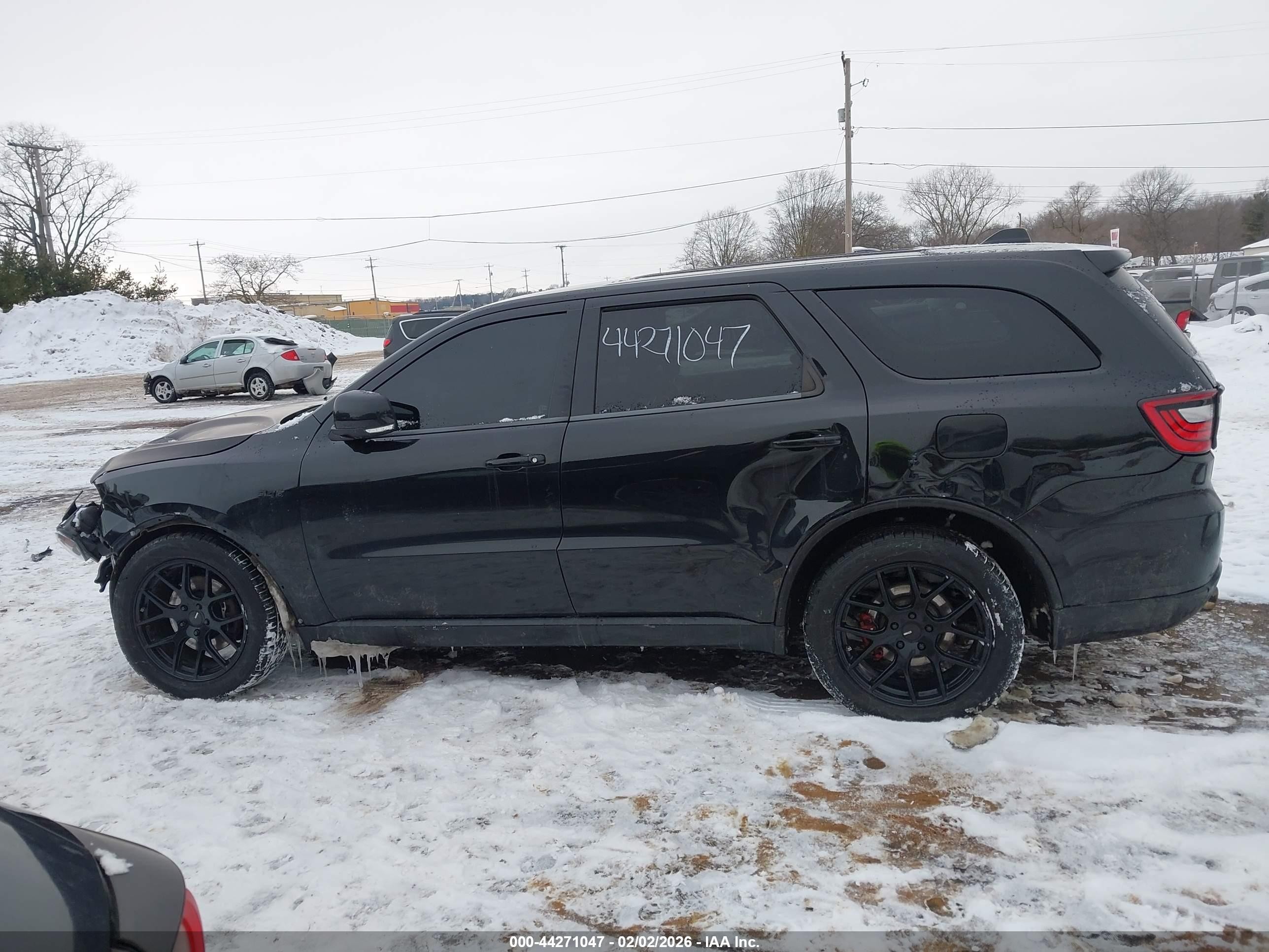 2014 Dodge Durango R/t Black vin: 1C4SDJCT0EC349335