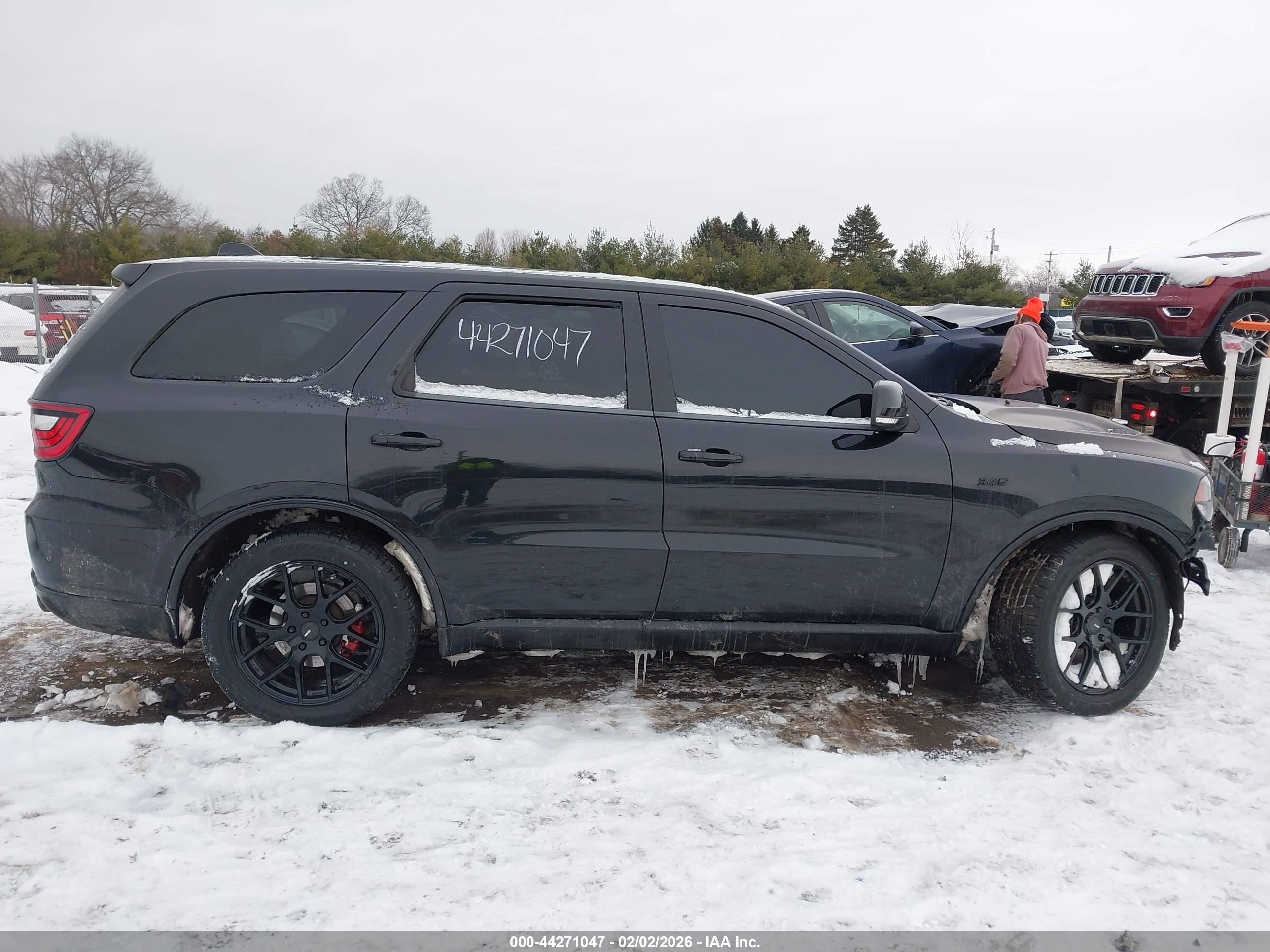 2014 Dodge Durango R/t Black vin: 1C4SDJCT0EC349335