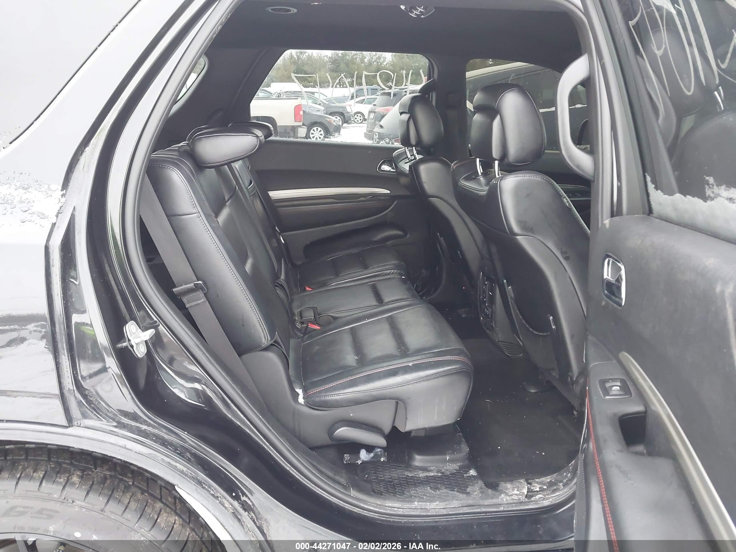 2014 Dodge Durango R/t Black vin: 1C4SDJCT0EC349335