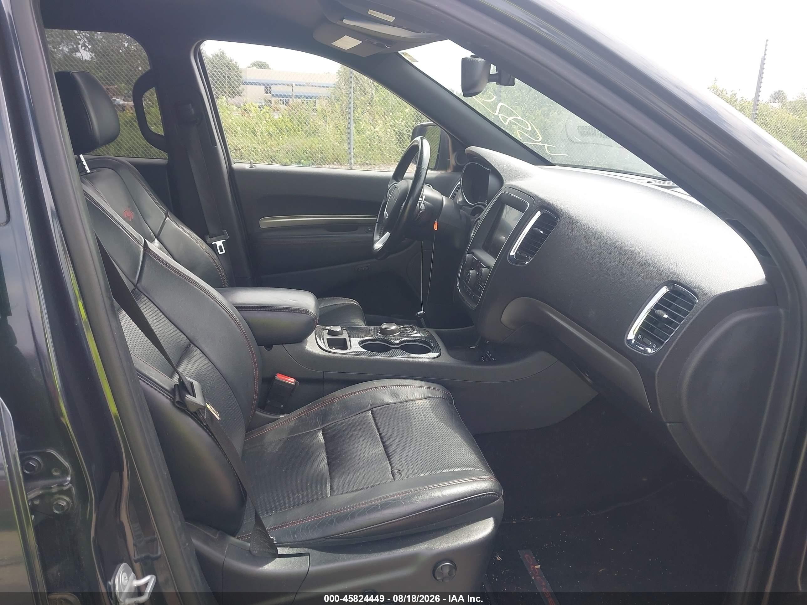 2014 Dodge Durango R/t Gray vin: 1C4SDJCT0EC428472