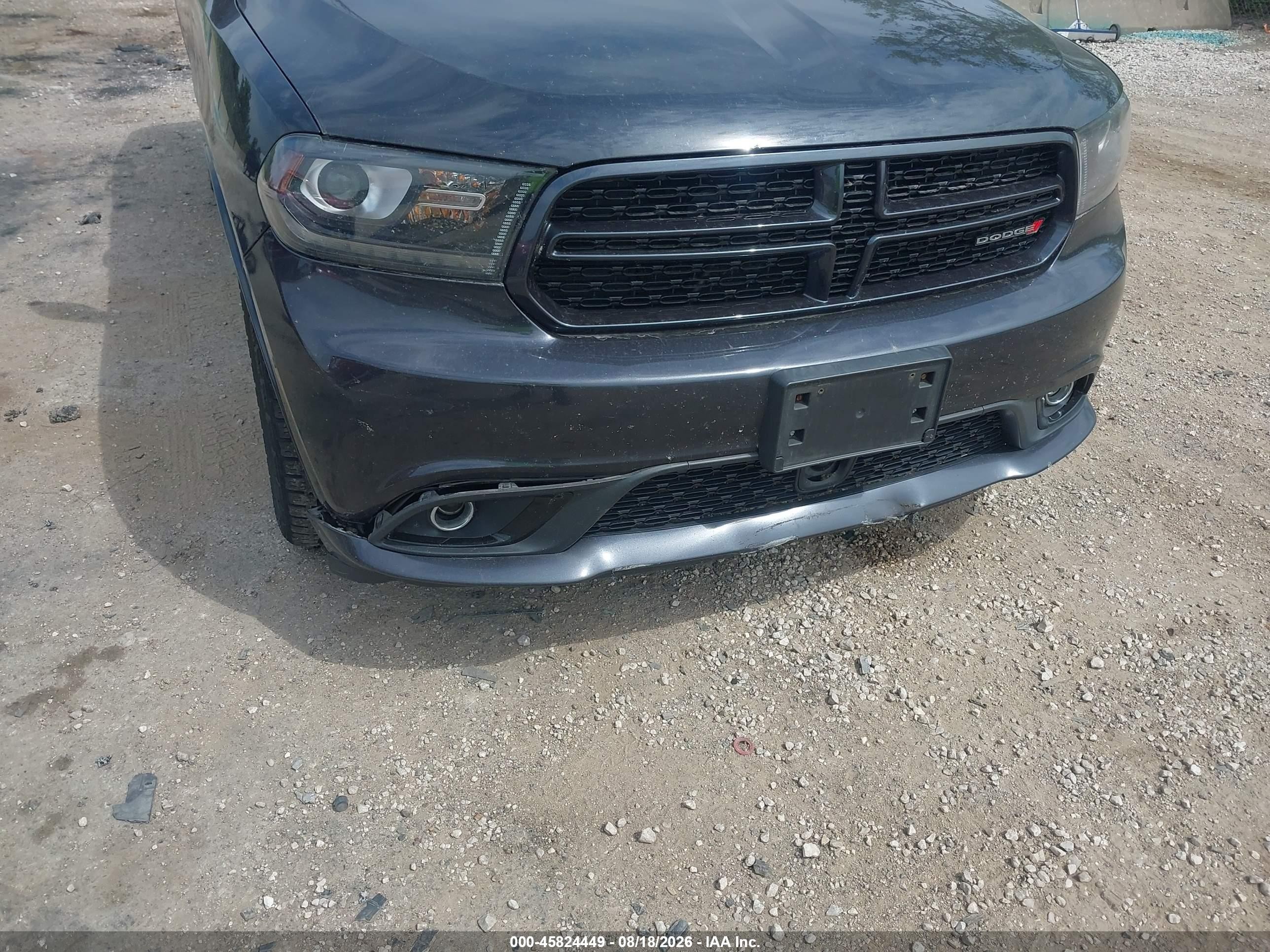 2014 Dodge Durango R/t Gray vin: 1C4SDJCT0EC428472