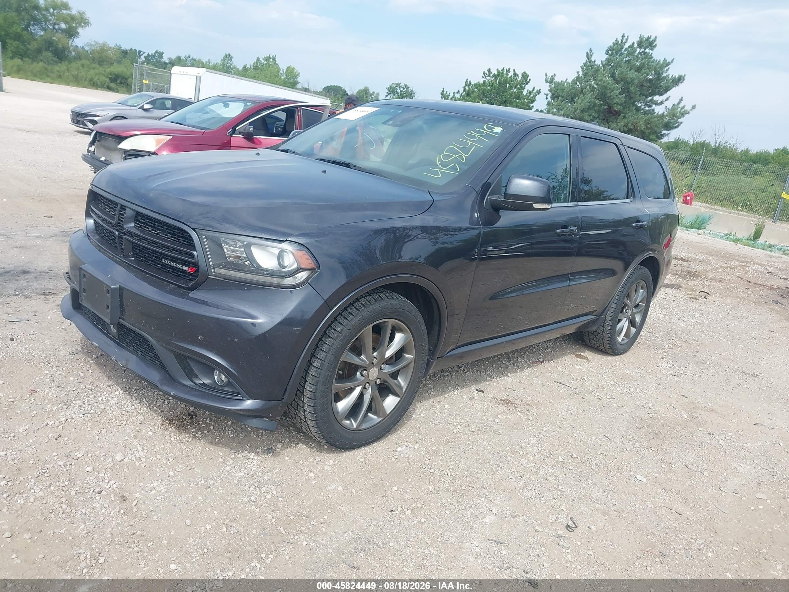 2014 Dodge Durango R/t Gray vin: 1C4SDJCT0EC428472