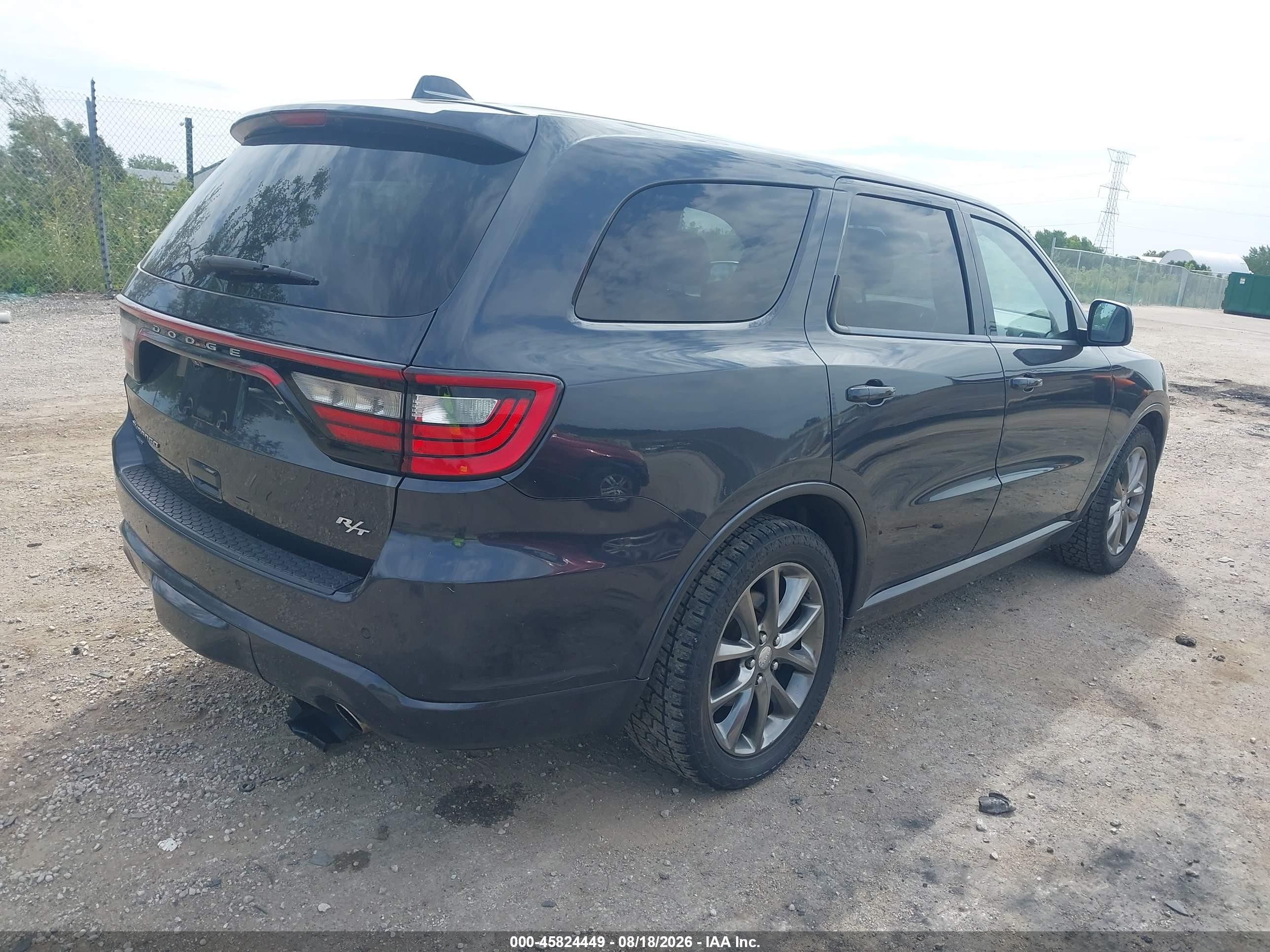2014 Dodge Durango R/t Gray vin: 1C4SDJCT0EC428472