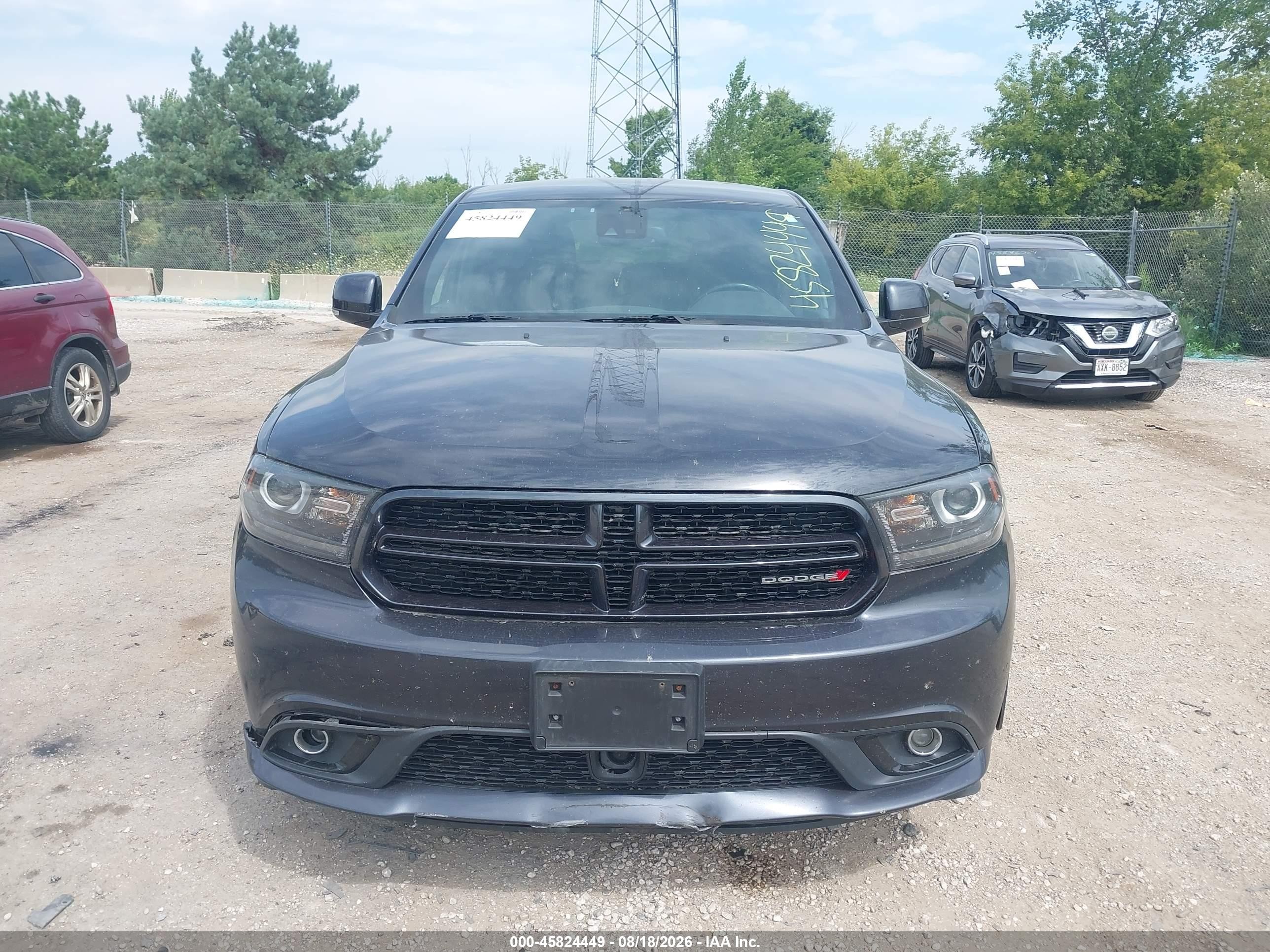 2014 Dodge Durango R/t Gray vin: 1C4SDJCT0EC428472