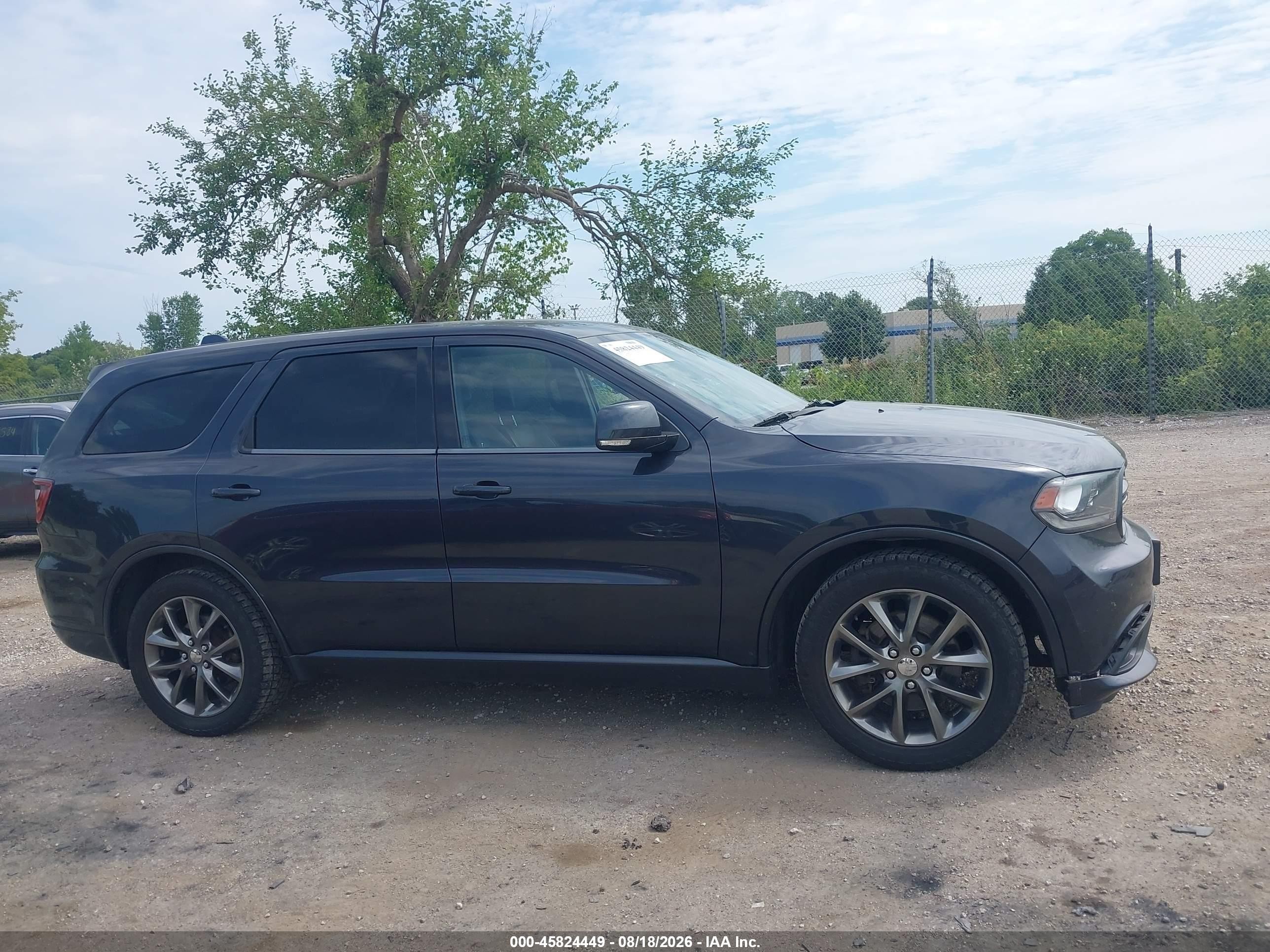 2014 Dodge Durango R/t Gray vin: 1C4SDJCT0EC428472