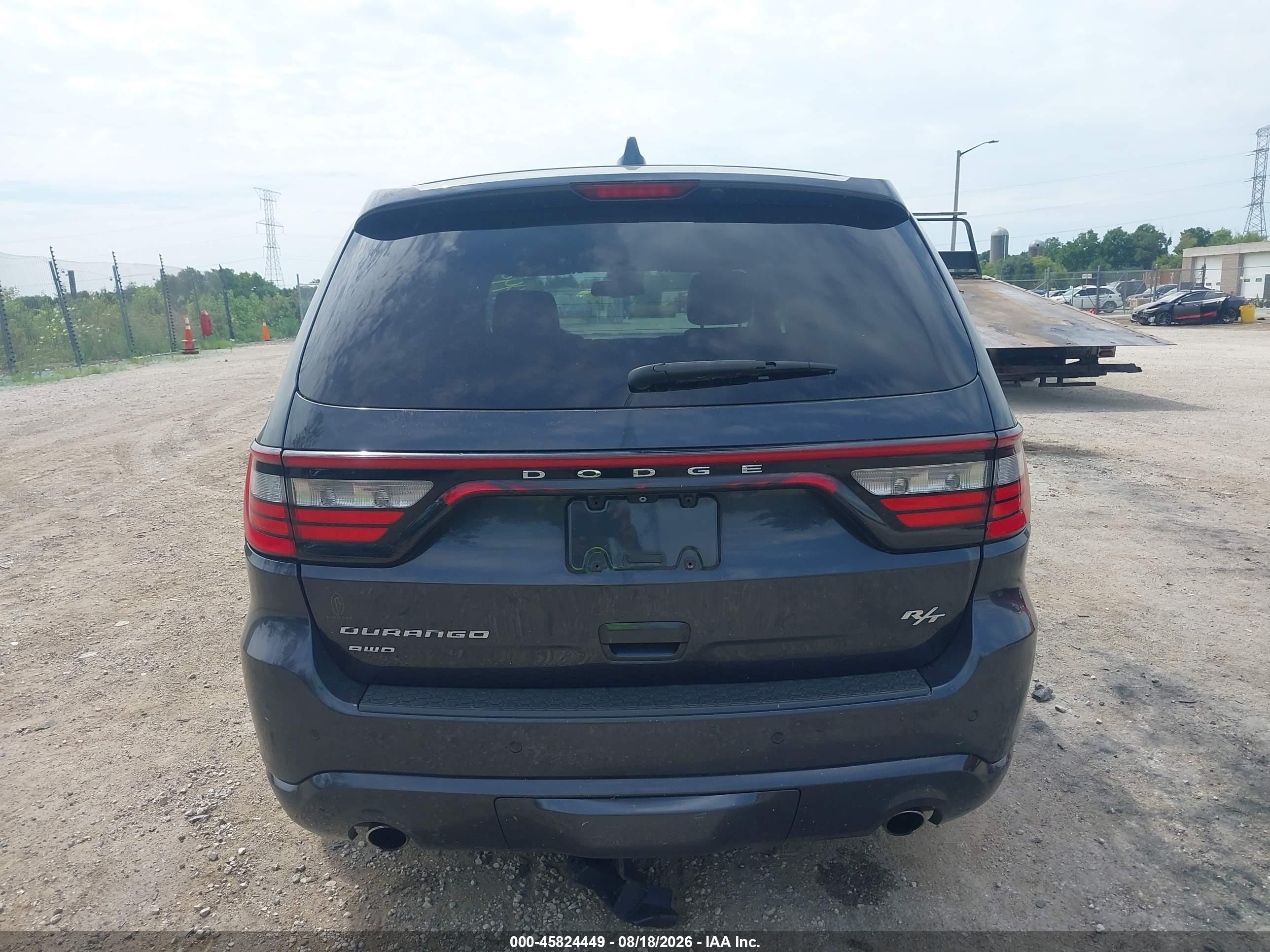 2014 Dodge Durango R/t Gray vin: 1C4SDJCT0EC428472