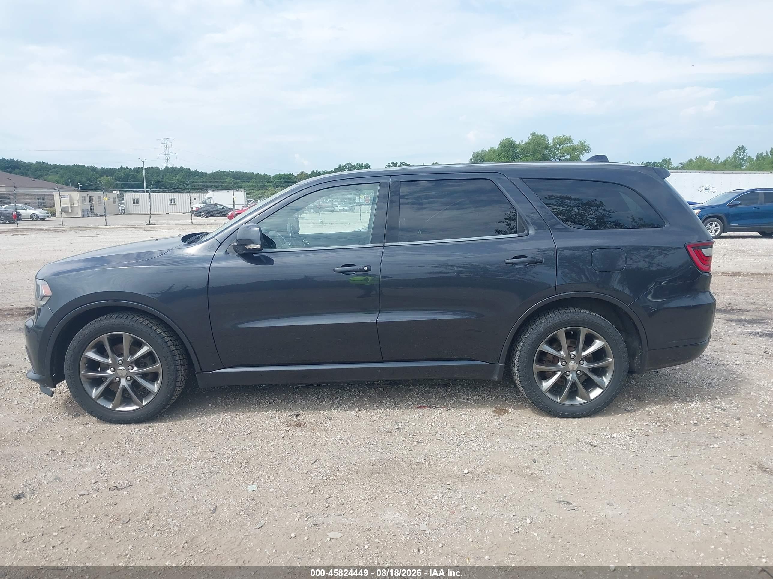 2014 Dodge Durango R/t Gray vin: 1C4SDJCT0EC428472