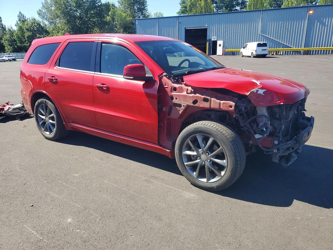 2014 Dodge Durango R Red vin: 1C4SDJCT0EC552077