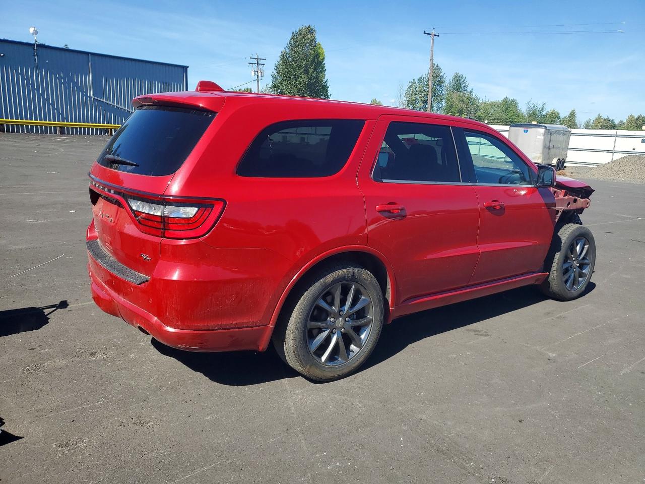 2014 Dodge Durango R Red vin: 1C4SDJCT0EC552077