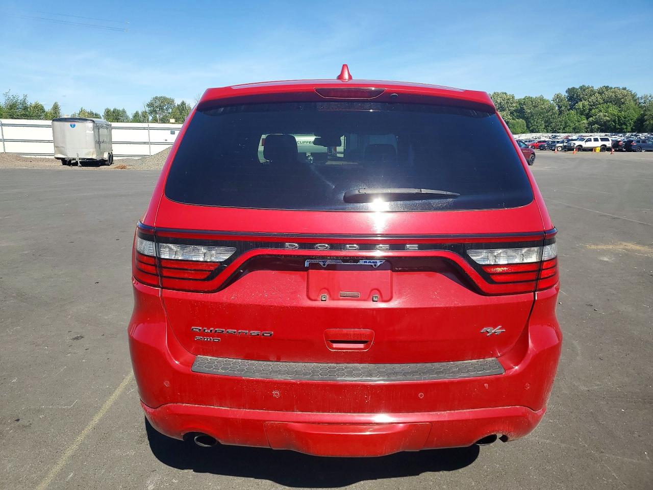 2014 Dodge Durango R Red vin: 1C4SDJCT0EC552077
