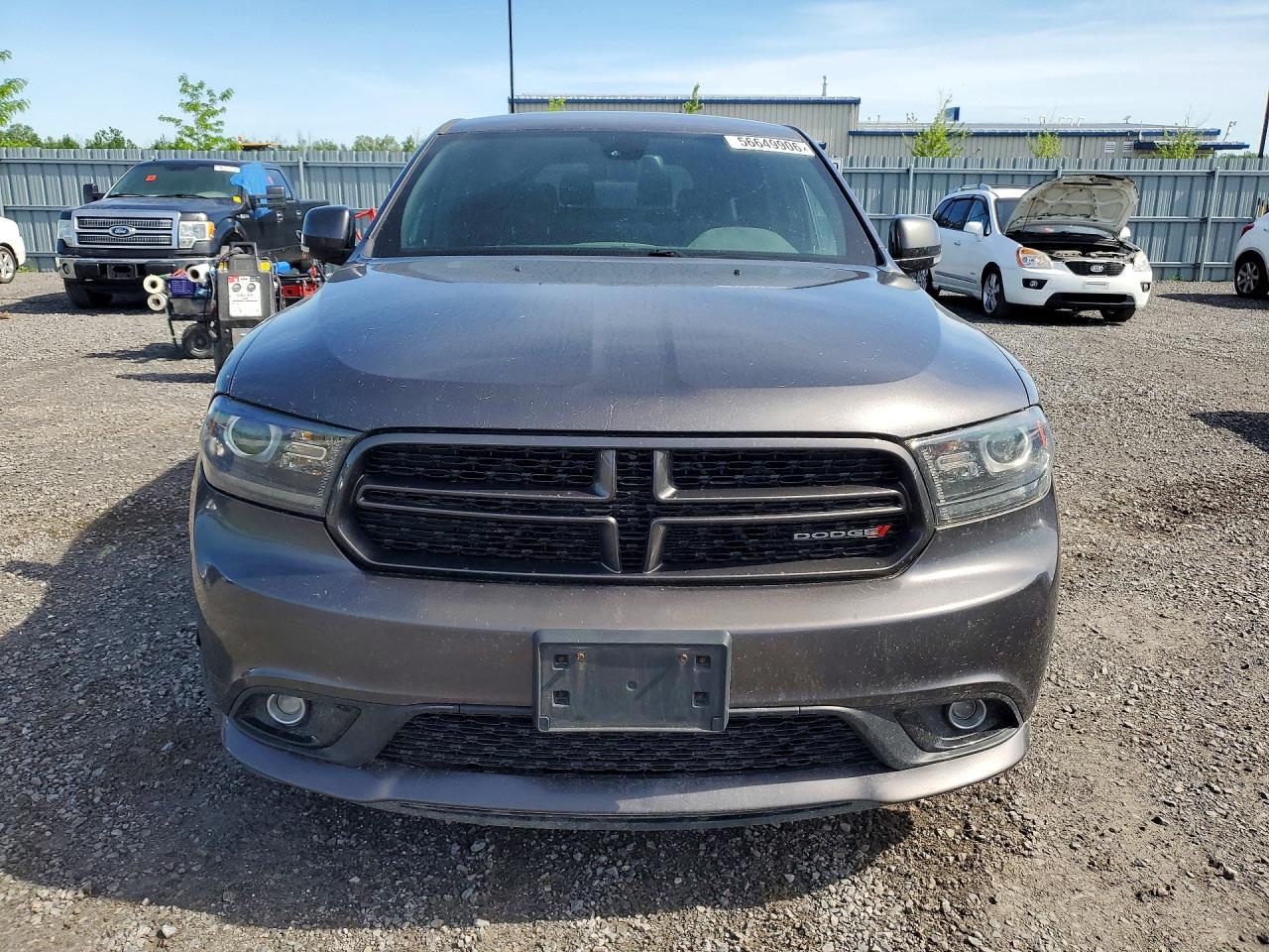 2016 Dodge Durango R Gray vin: 1C4SDJCT0GC409794