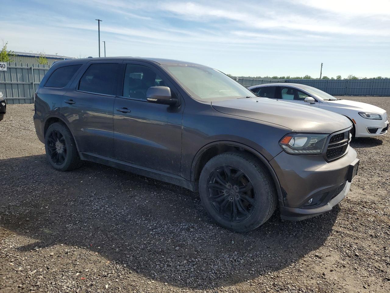 2016 Dodge Durango R Gray vin: 1C4SDJCT0GC409794