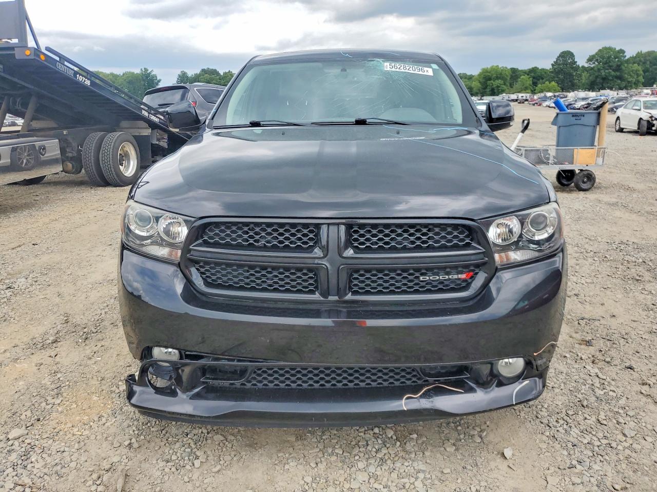 2012 Dodge Durango R Black vin: 1C4SDJCT1CC308743