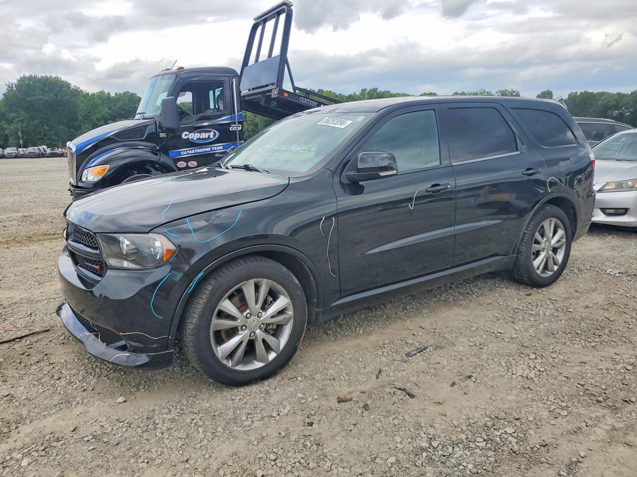 2012 Dodge Durango R Black vin: 1C4SDJCT1CC308743