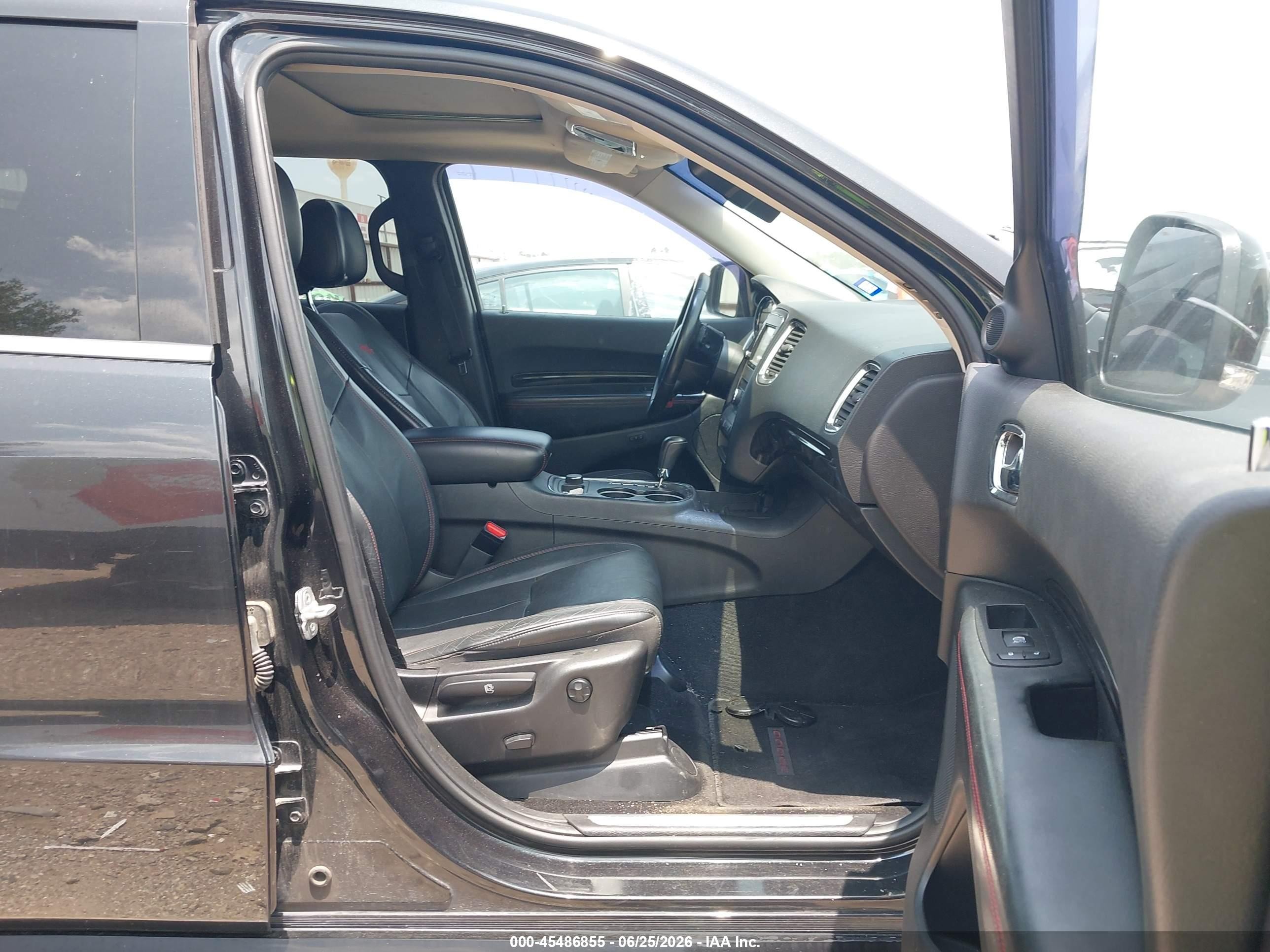 2012 Dodge Durango R/t Black vin: 1C4SDJCT1CC337661