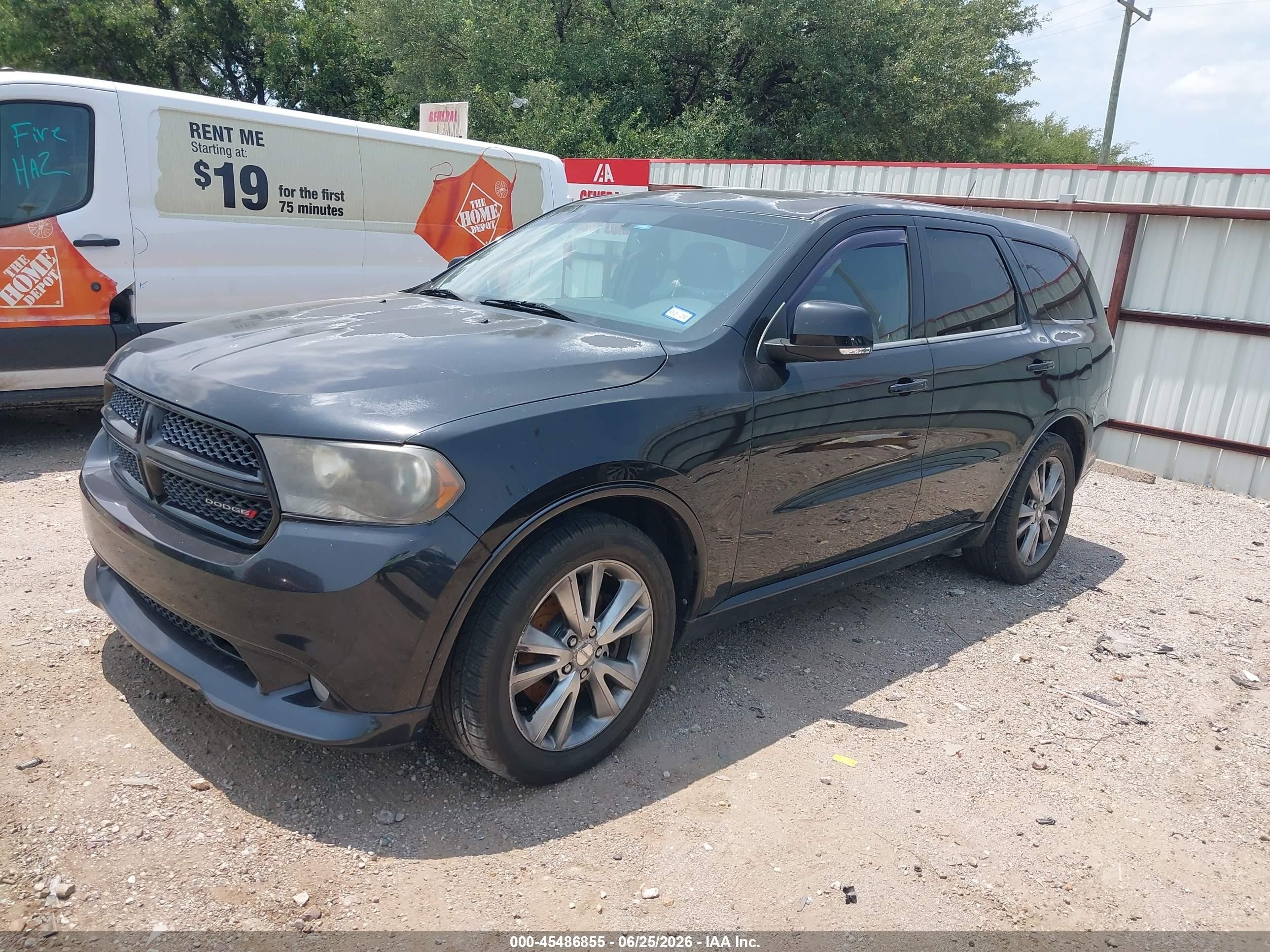 2012 Dodge Durango R/t Black vin: 1C4SDJCT1CC337661