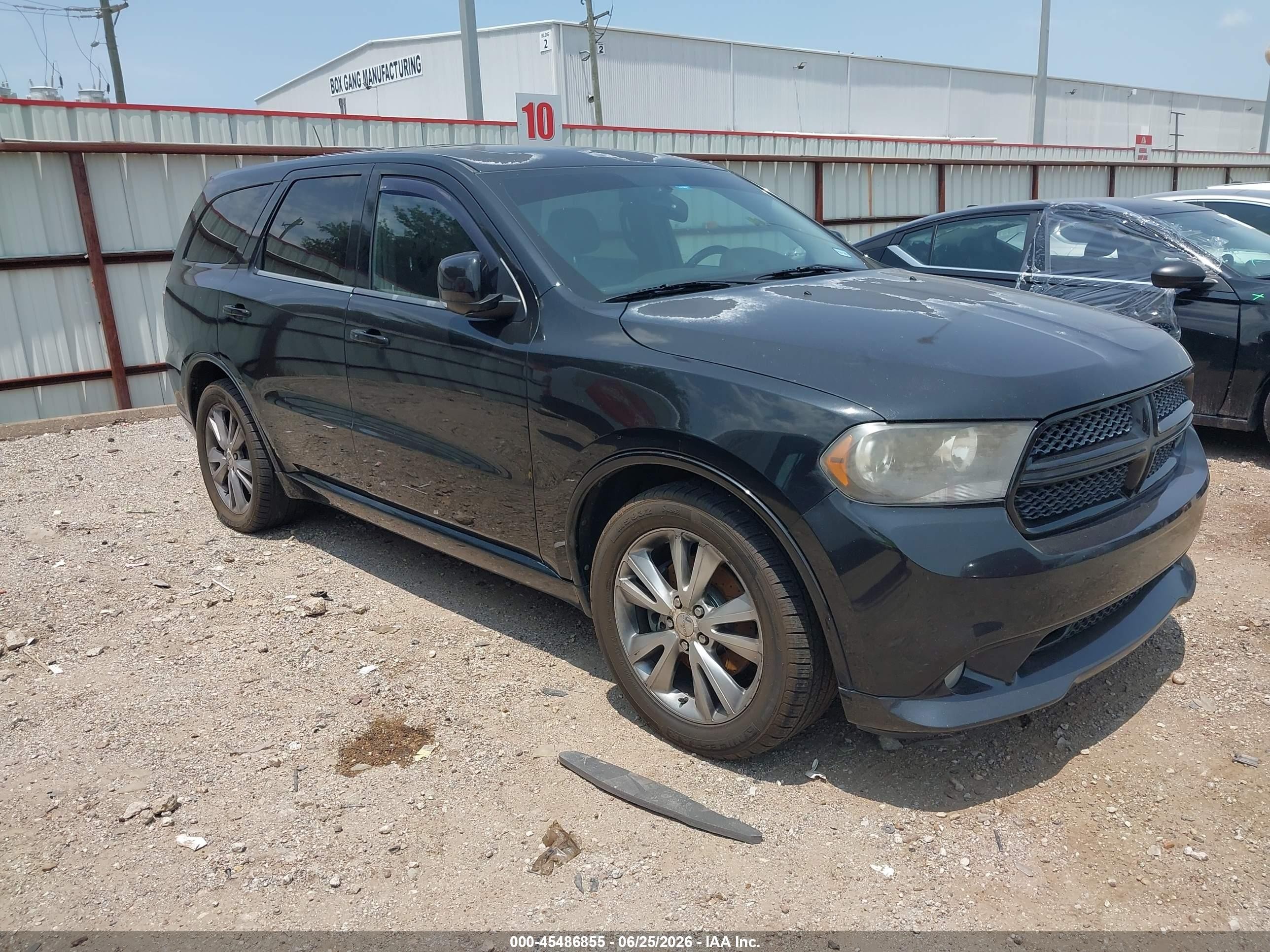 2012 Dodge Durango R/t Black vin: 1C4SDJCT1CC337661
