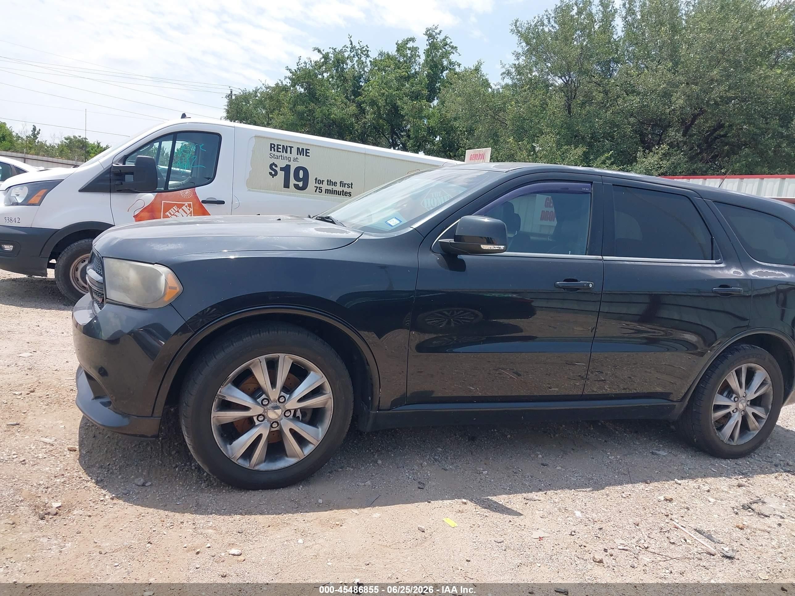 2012 Dodge Durango R/t Black vin: 1C4SDJCT1CC337661
