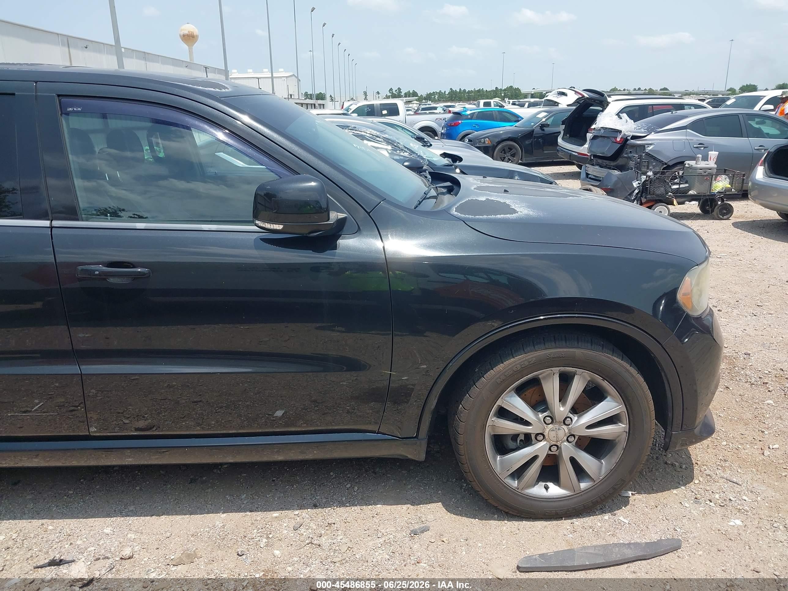 2012 Dodge Durango R/t Black vin: 1C4SDJCT1CC337661