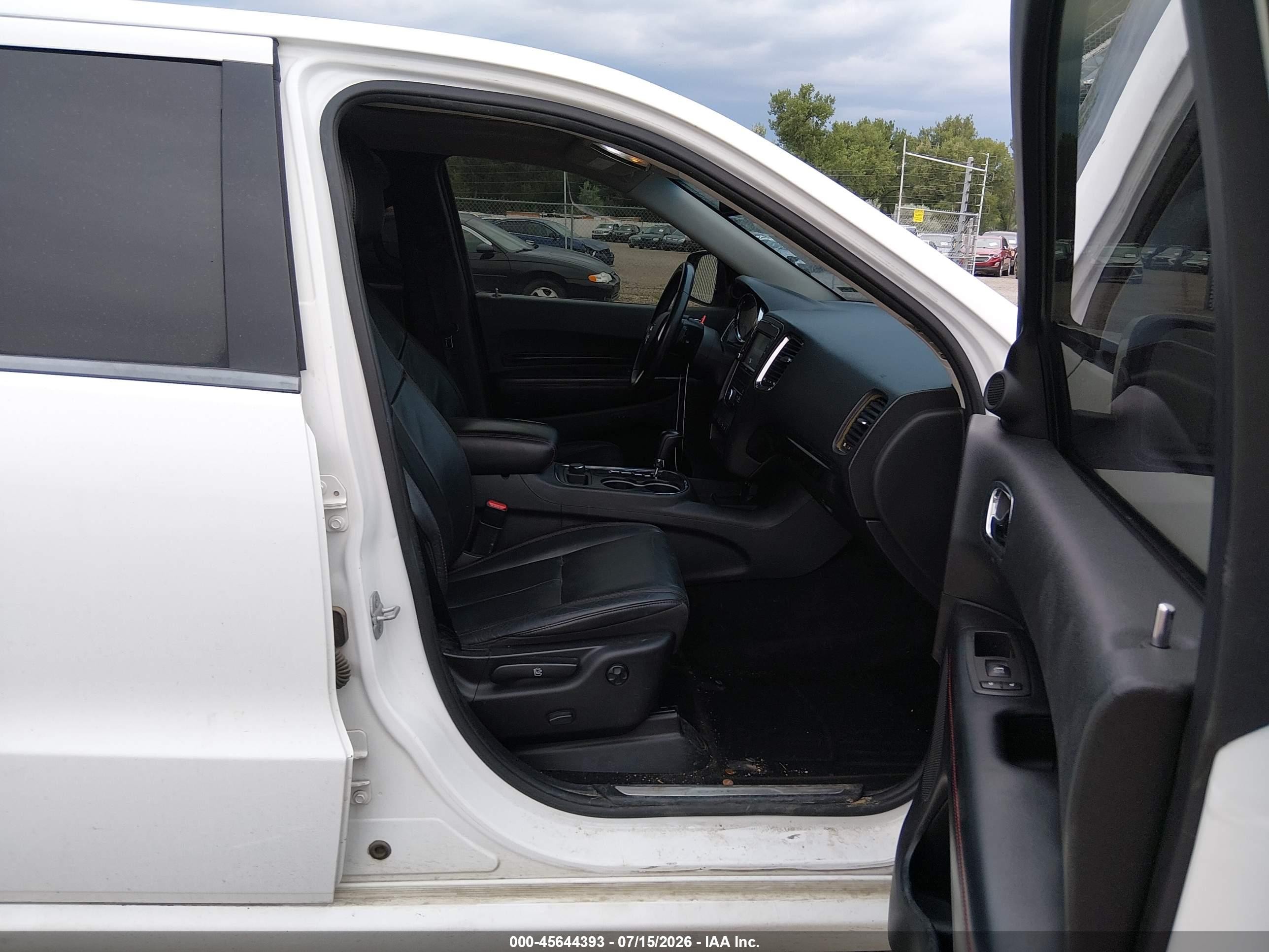 2013 Dodge Durango R/t Белый vin: 1C4SDJCT1DC552796