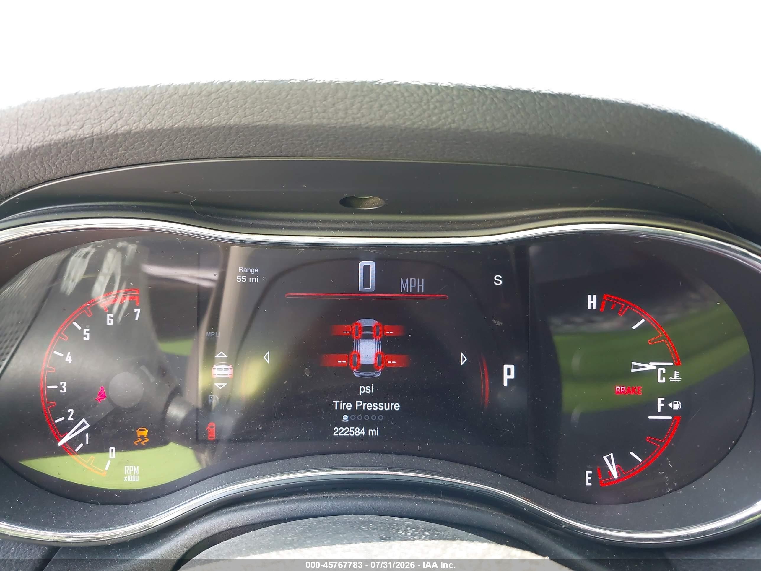 2015 Dodge Durango R/t White vin: 1C4SDJCT1FC881078