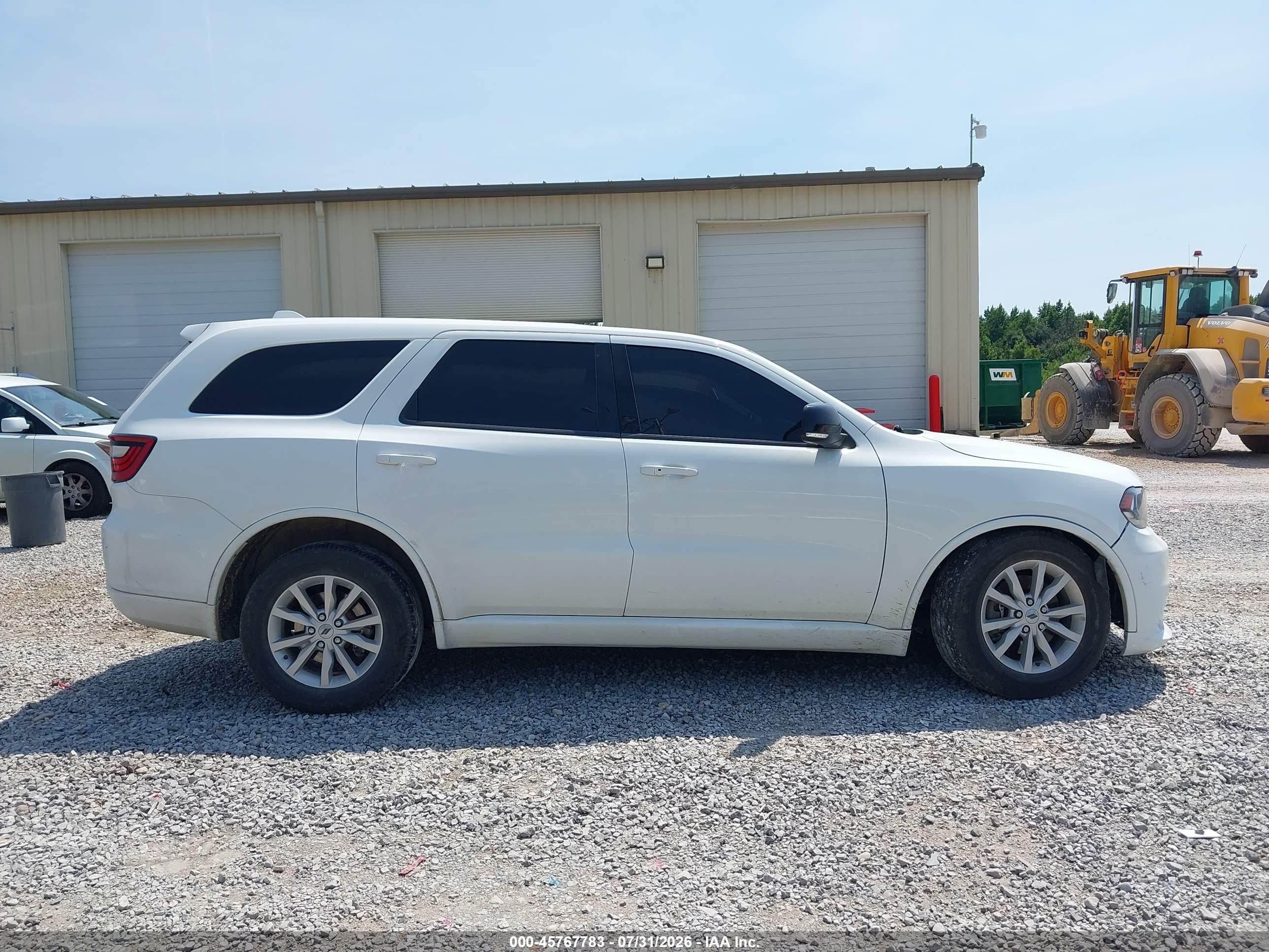 2015 Dodge Durango R/t White vin: 1C4SDJCT1FC881078