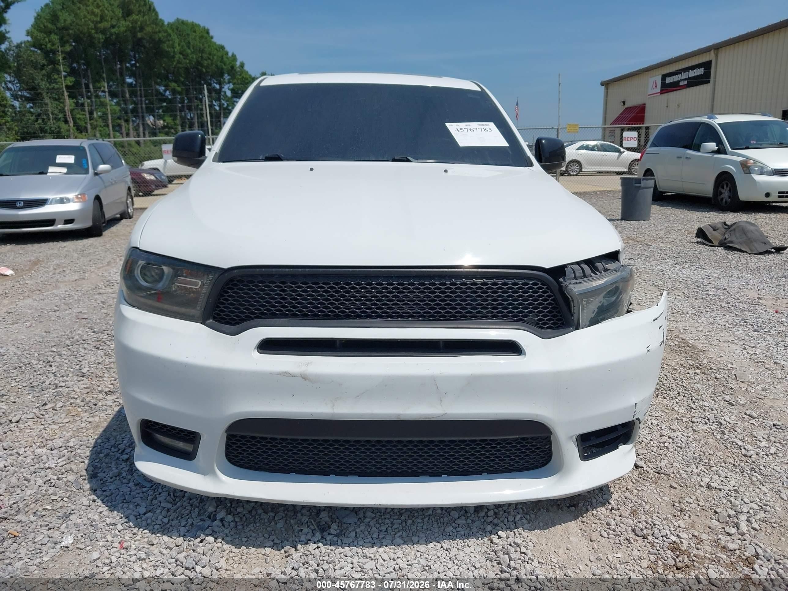 2015 Dodge Durango R/t White vin: 1C4SDJCT1FC881078