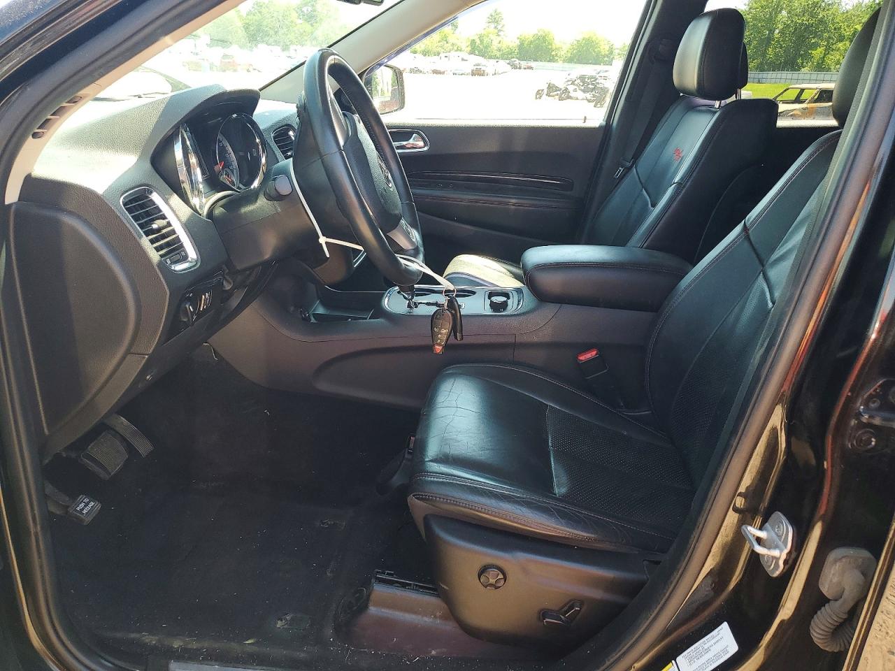 2013 Dodge Durango R Black vin: 1C4SDJCT2DC697491