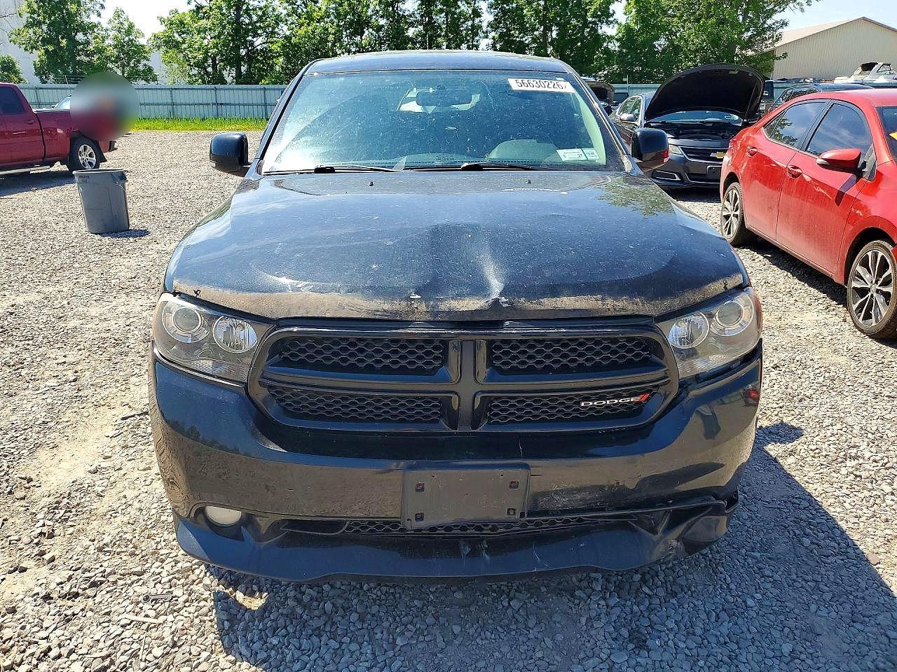 2013 Dodge Durango R Black vin: 1C4SDJCT2DC697491