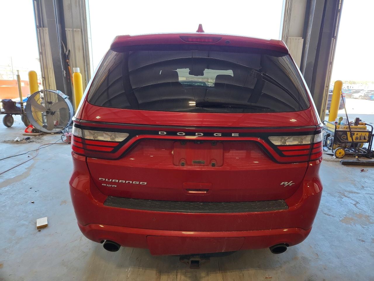 2014 Dodge Durango R Red vin: 1C4SDJCT2EC332830