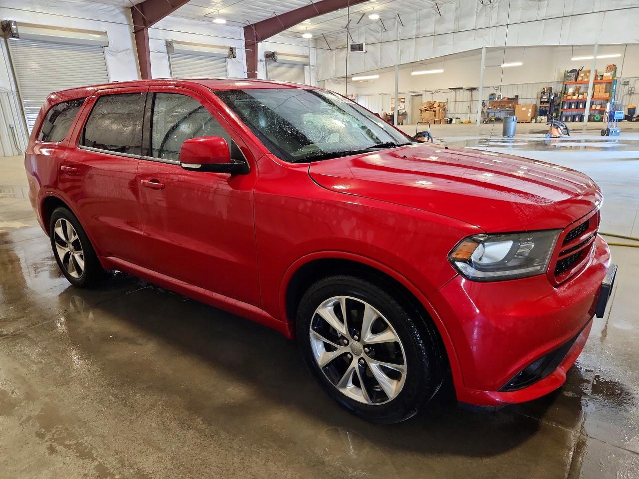 2014 Dodge Durango R/t Красный vin: 1C4SDJCT2EC477205