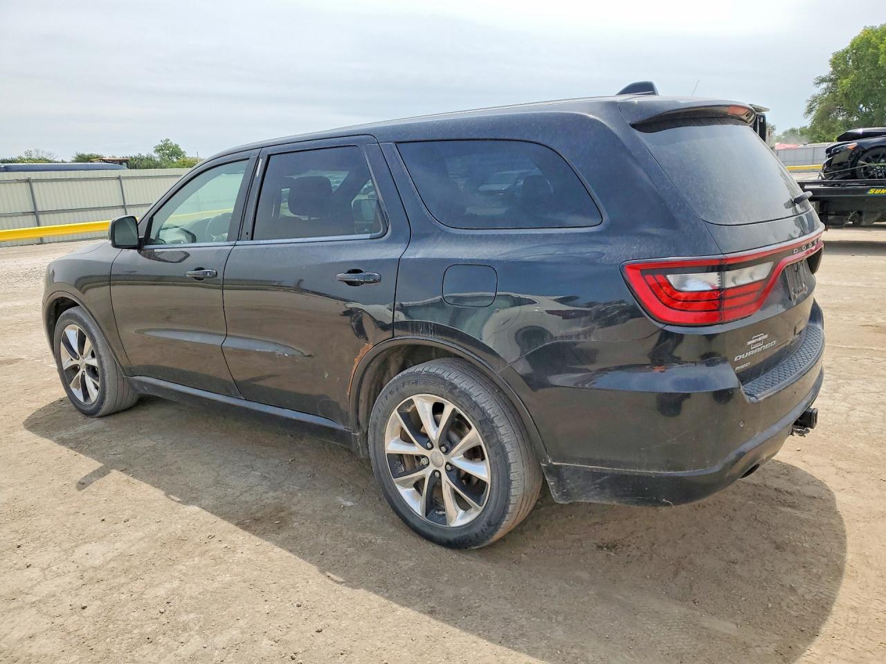 2014 Dodge Durango R/t Black vin: 1C4SDJCT2EC563131