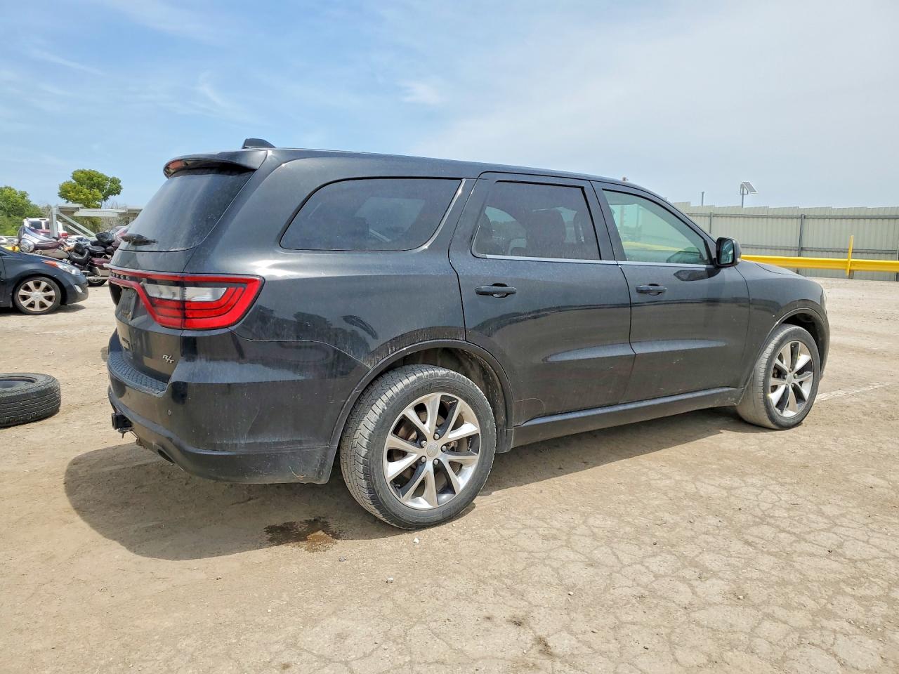 2014 Dodge Durango R/t Black vin: 1C4SDJCT2EC563131
