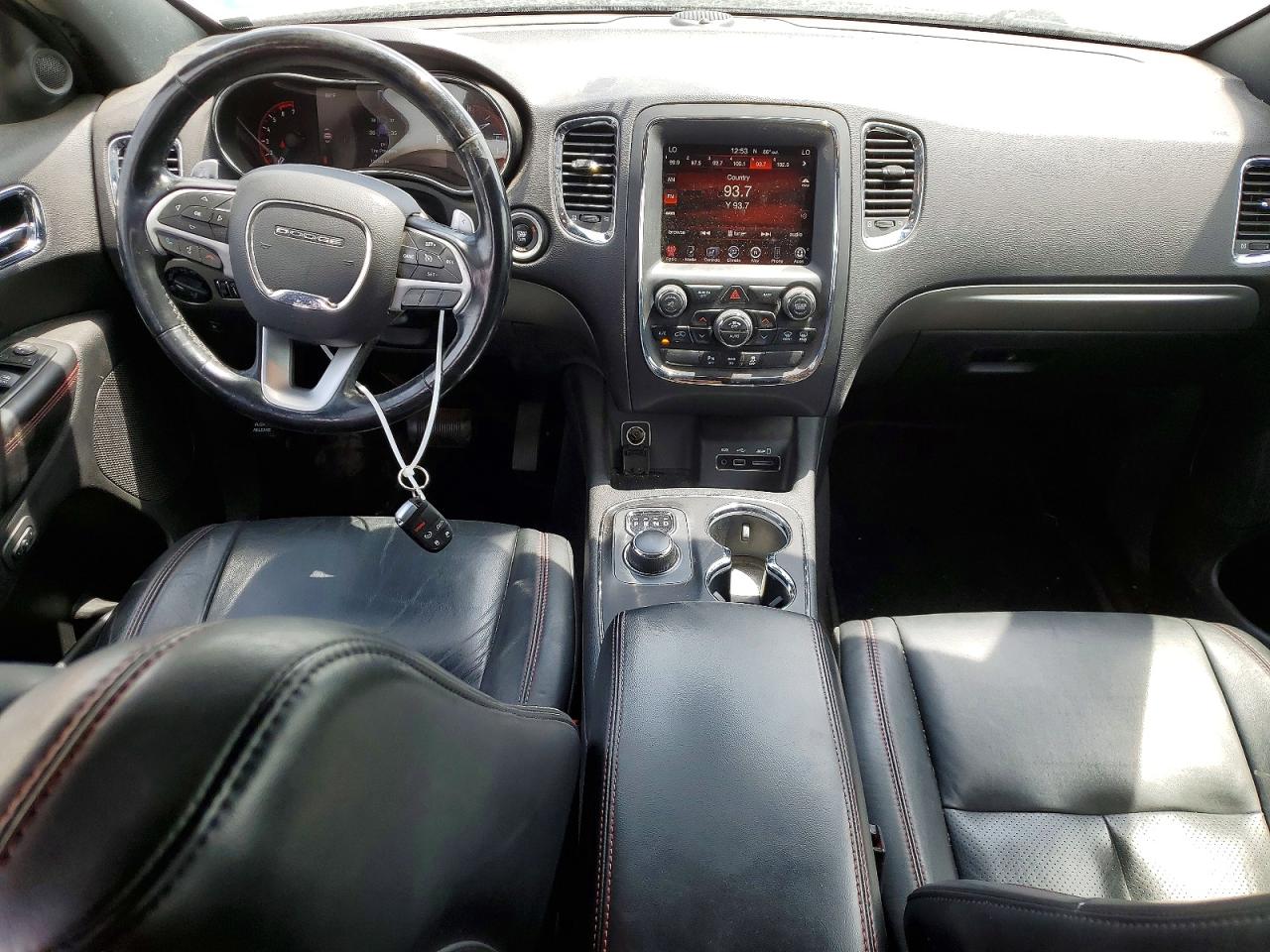 2014 Dodge Durango R/t Black vin: 1C4SDJCT2EC563131