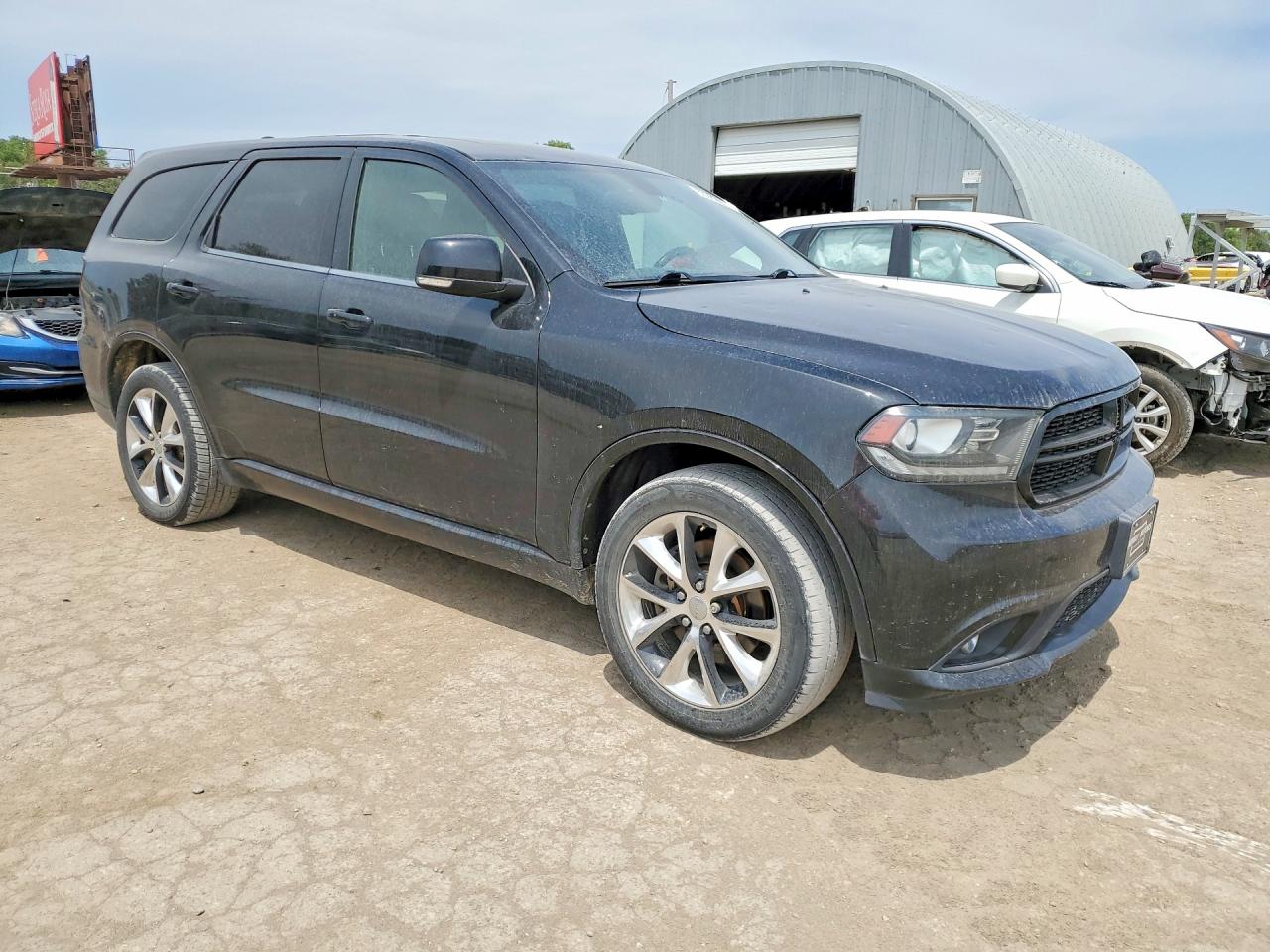 2014 Dodge Durango R/t Black vin: 1C4SDJCT2EC563131