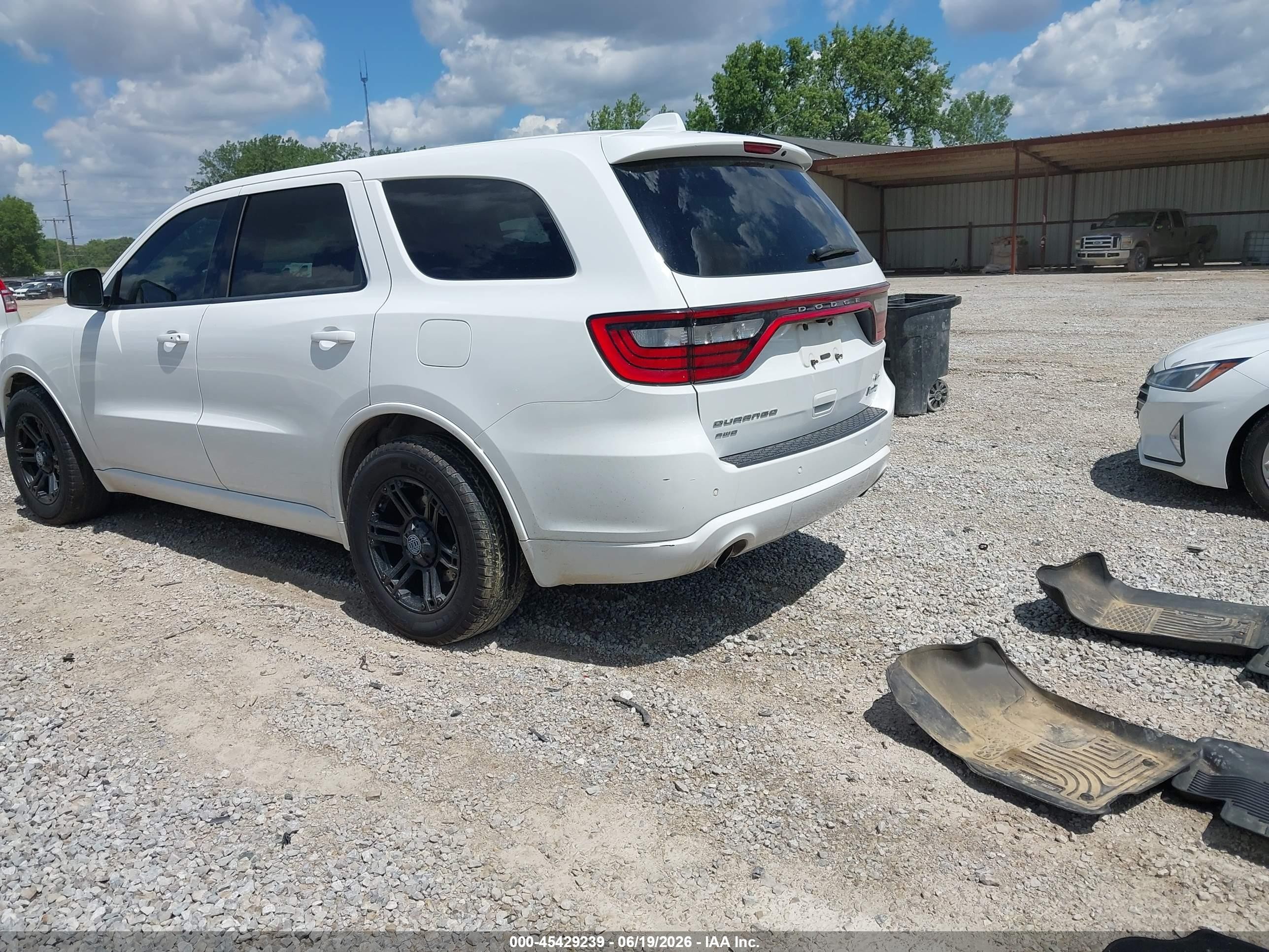 2014 Dodge Durango R/t White vin: 1C4SDJCT2EC597294