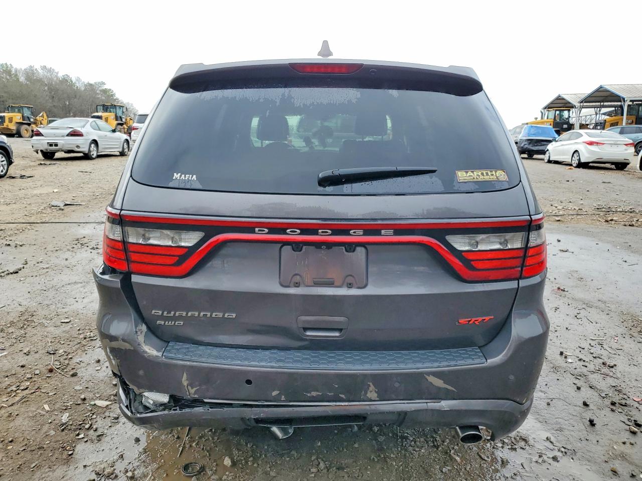 2015 Dodge Durango R Угольный vin: 1C4SDJCT2FC939117