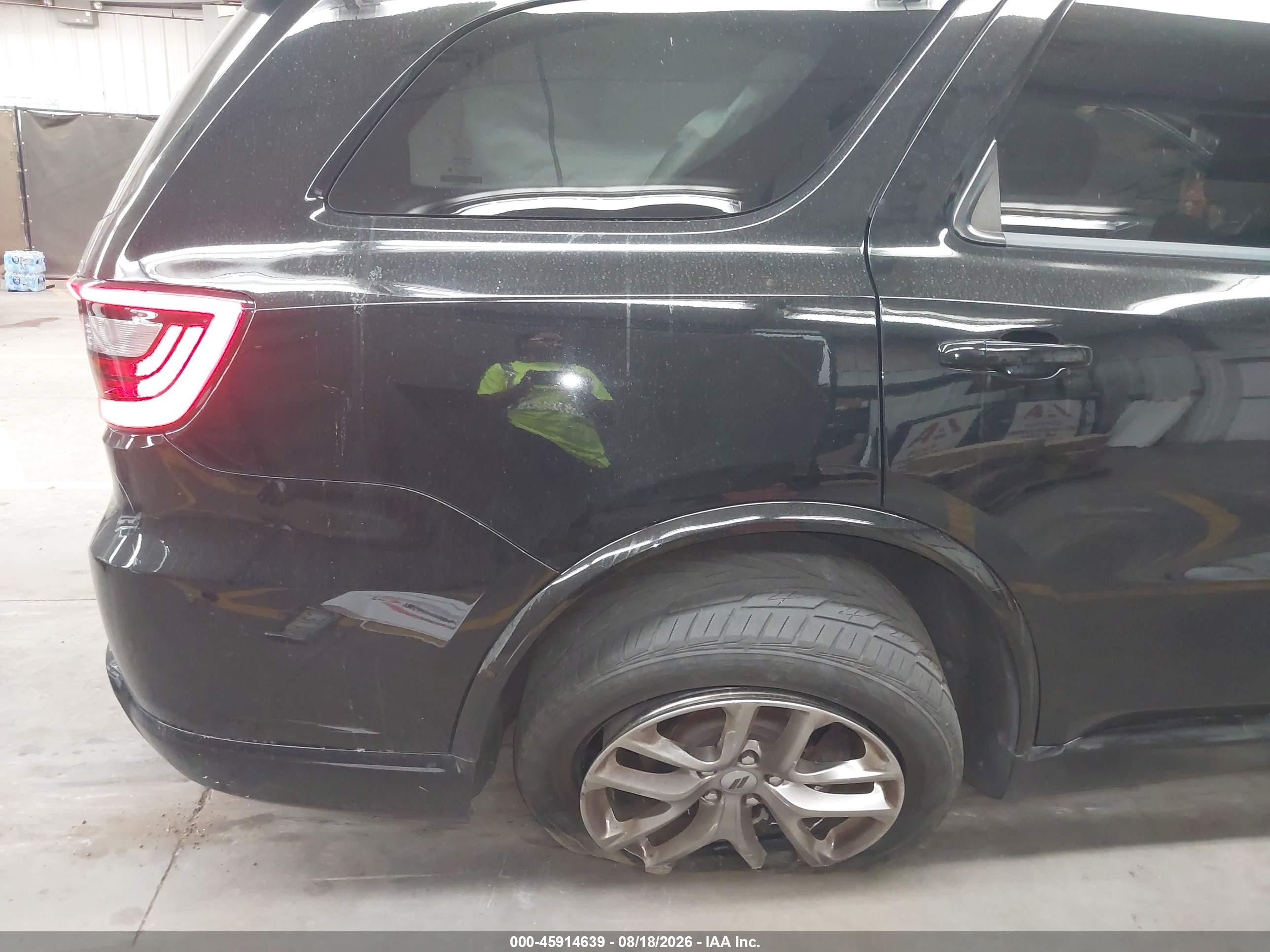 2022 Dodge Durango R/t Plus Awd Black vin: 1C4SDJCT2NC189250