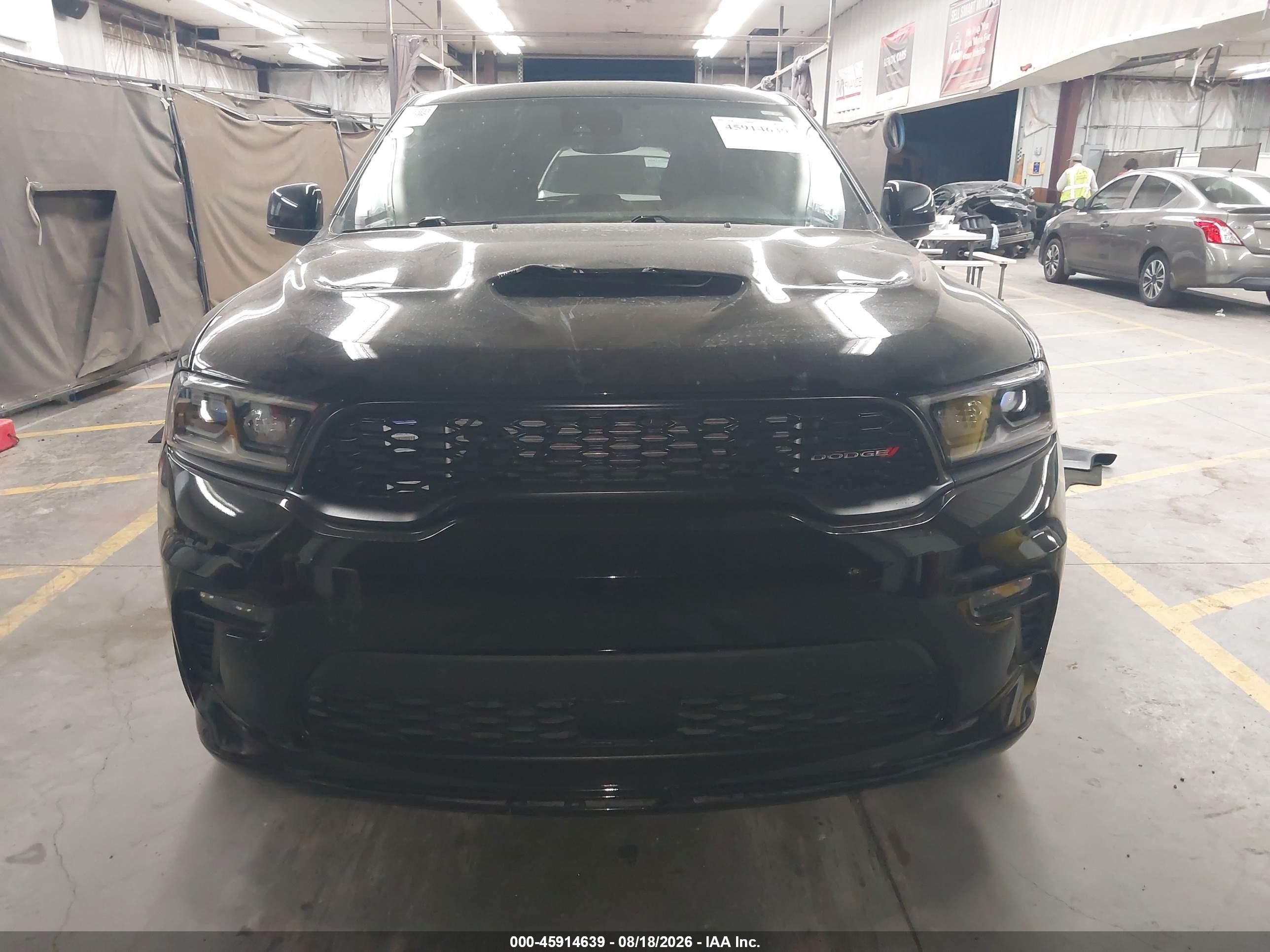 2022 Dodge Durango R/t Plus Awd Black vin: 1C4SDJCT2NC189250