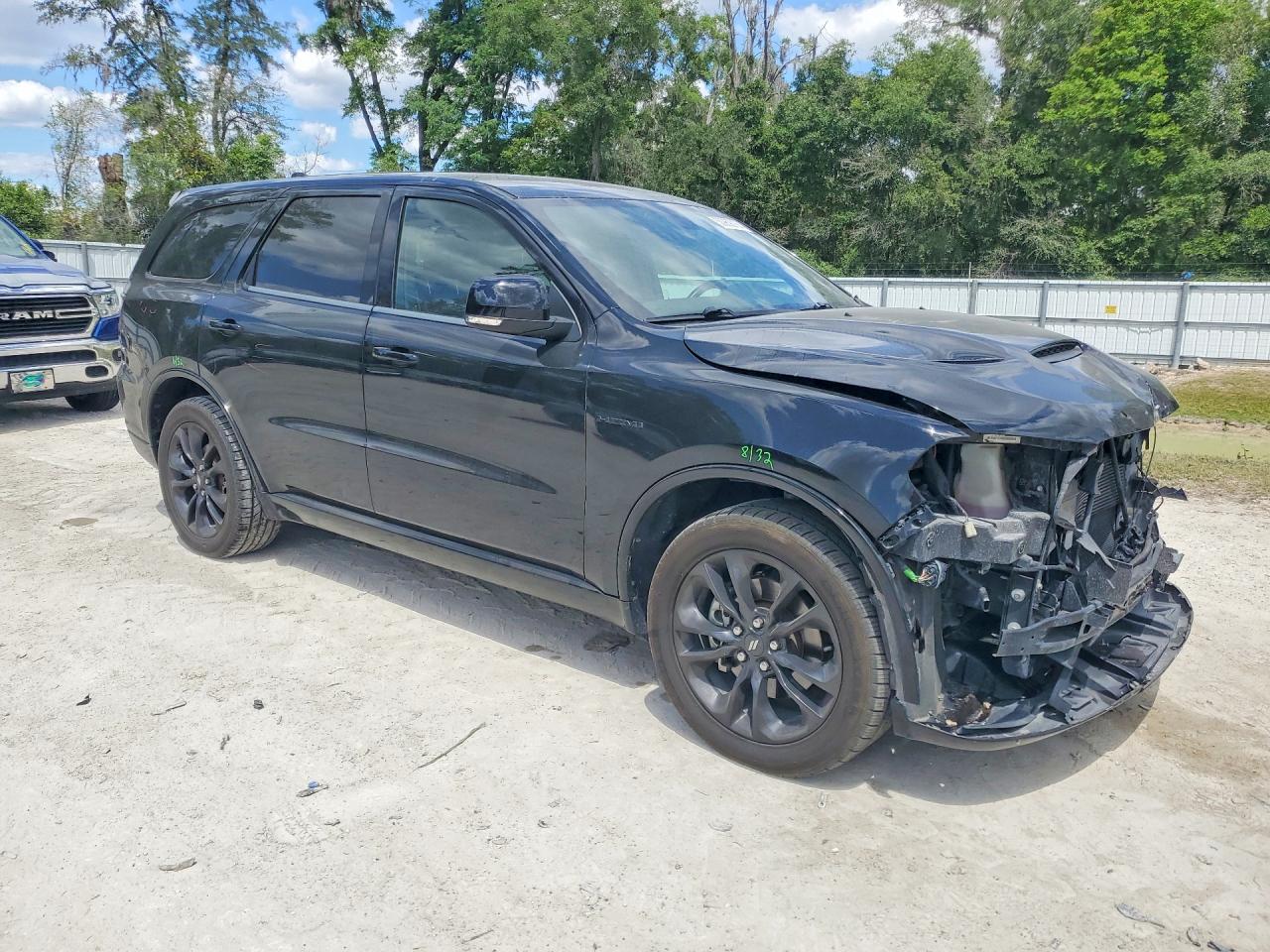 2022 Dodge Durango R Черный vin: 1C4SDJCT2NC217323
