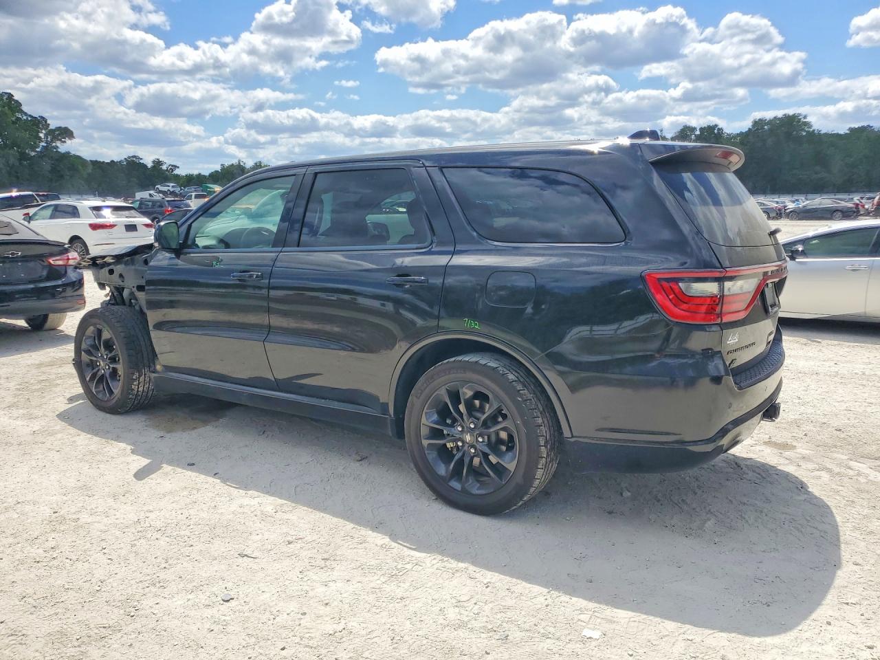 2022 Dodge Durango R Черный vin: 1C4SDJCT2NC217323