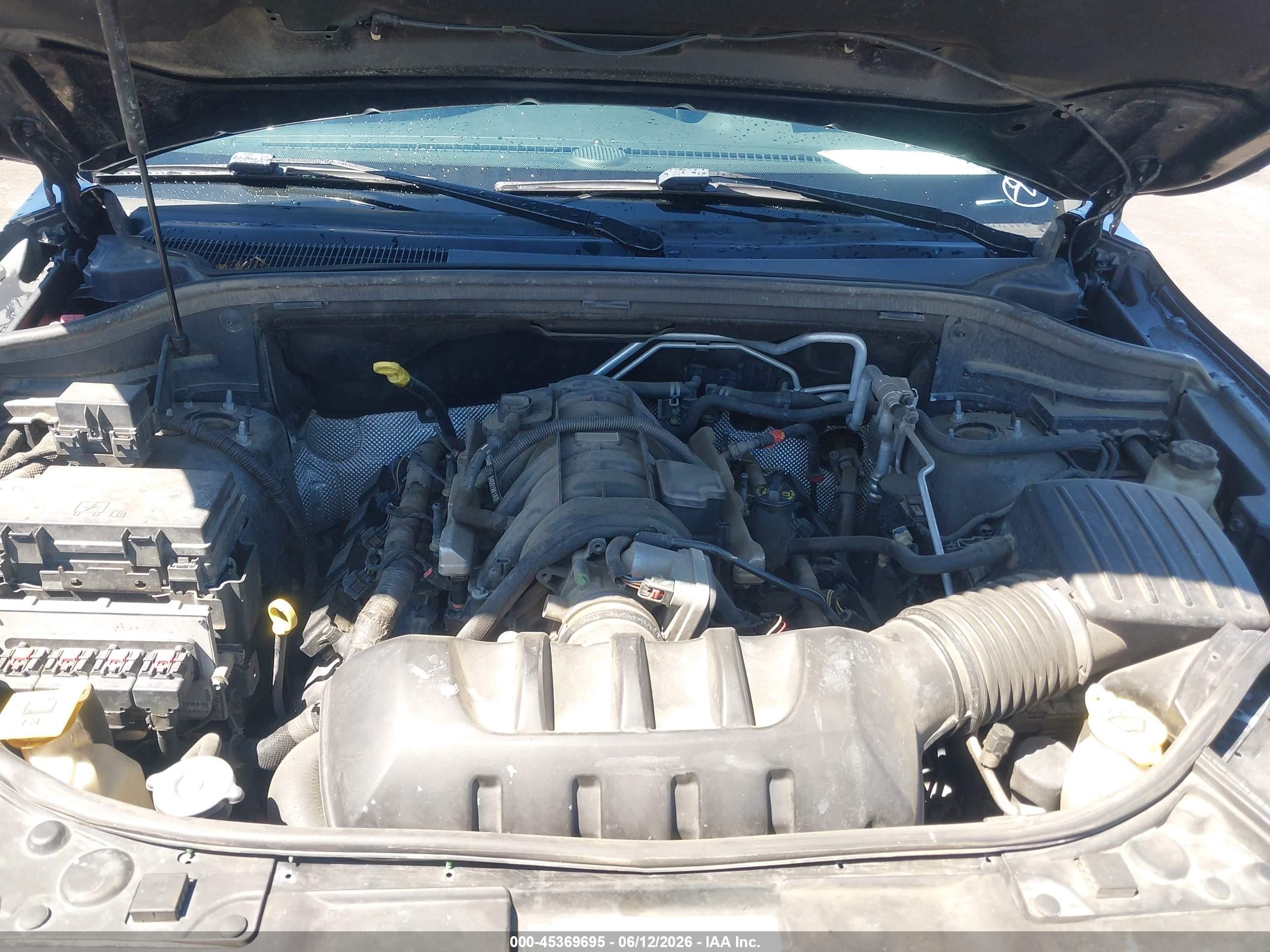 2012 Dodge Durango R/t Черный vin: 1C4SDJCT3CC138546