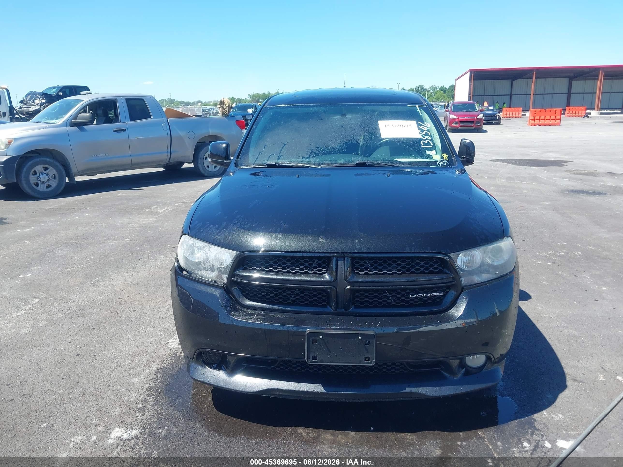 2012 Dodge Durango R/t Черный vin: 1C4SDJCT3CC138546