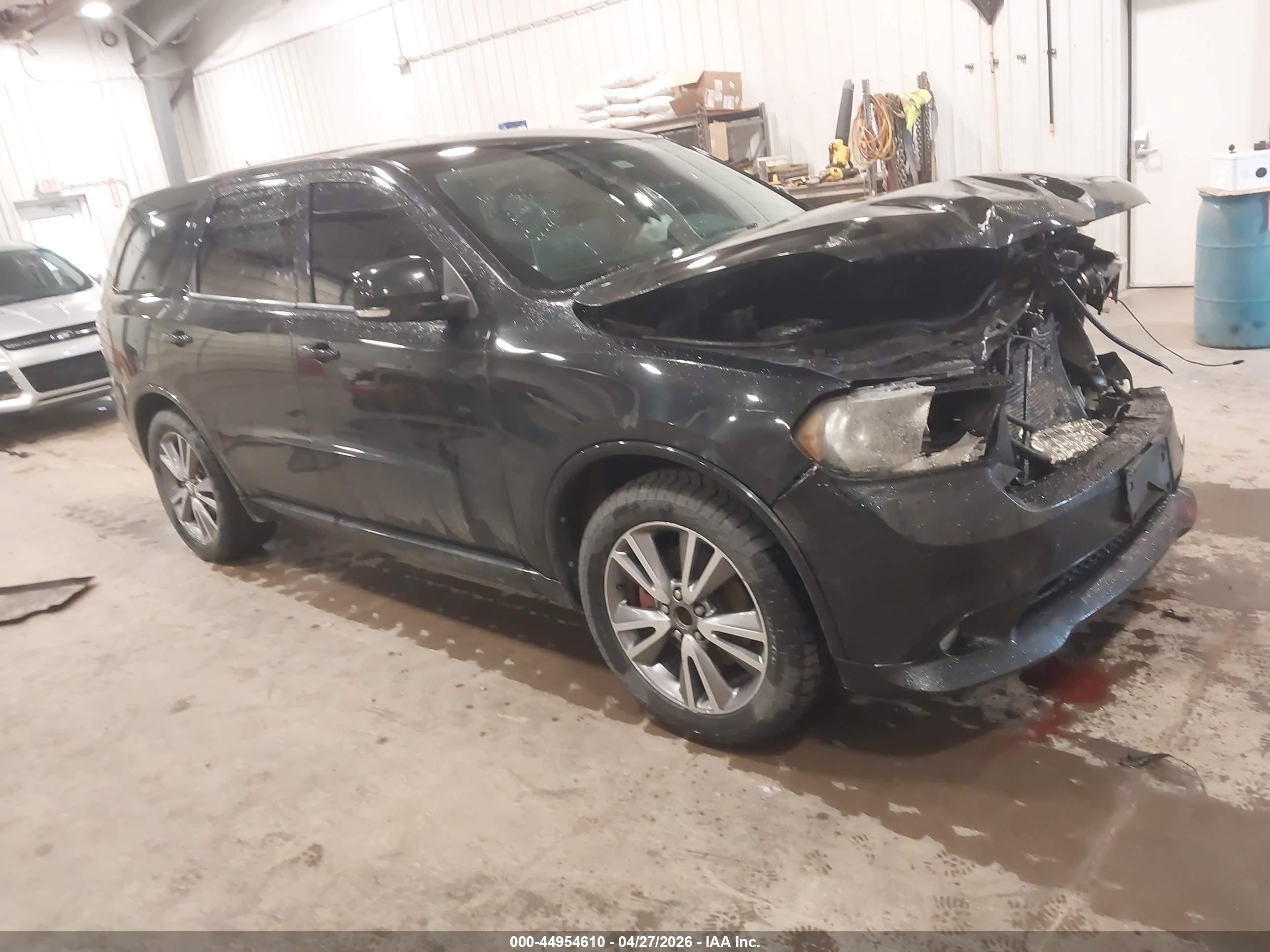 2013 Dodge Durango R/t Black vin: 1C4SDJCT3DC651264