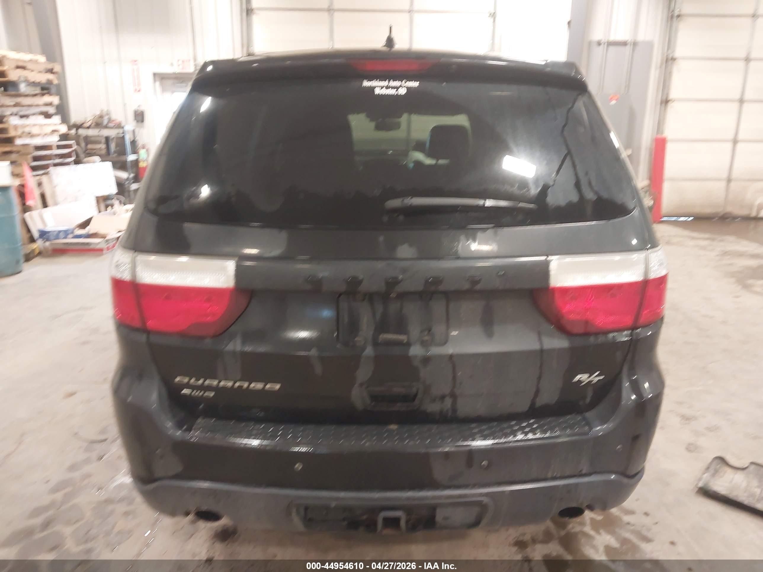 2013 Dodge Durango R/t Черный vin: 1C4SDJCT3DC651264