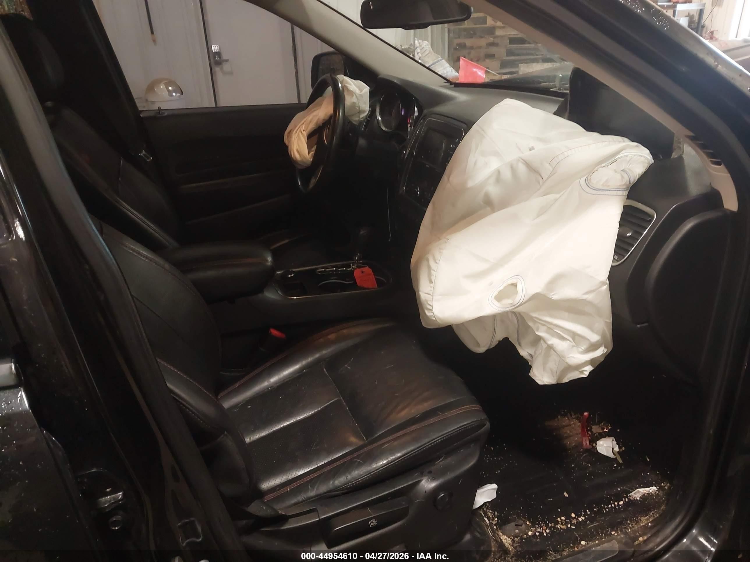 2013 Dodge Durango R/t Черный vin: 1C4SDJCT3DC651264