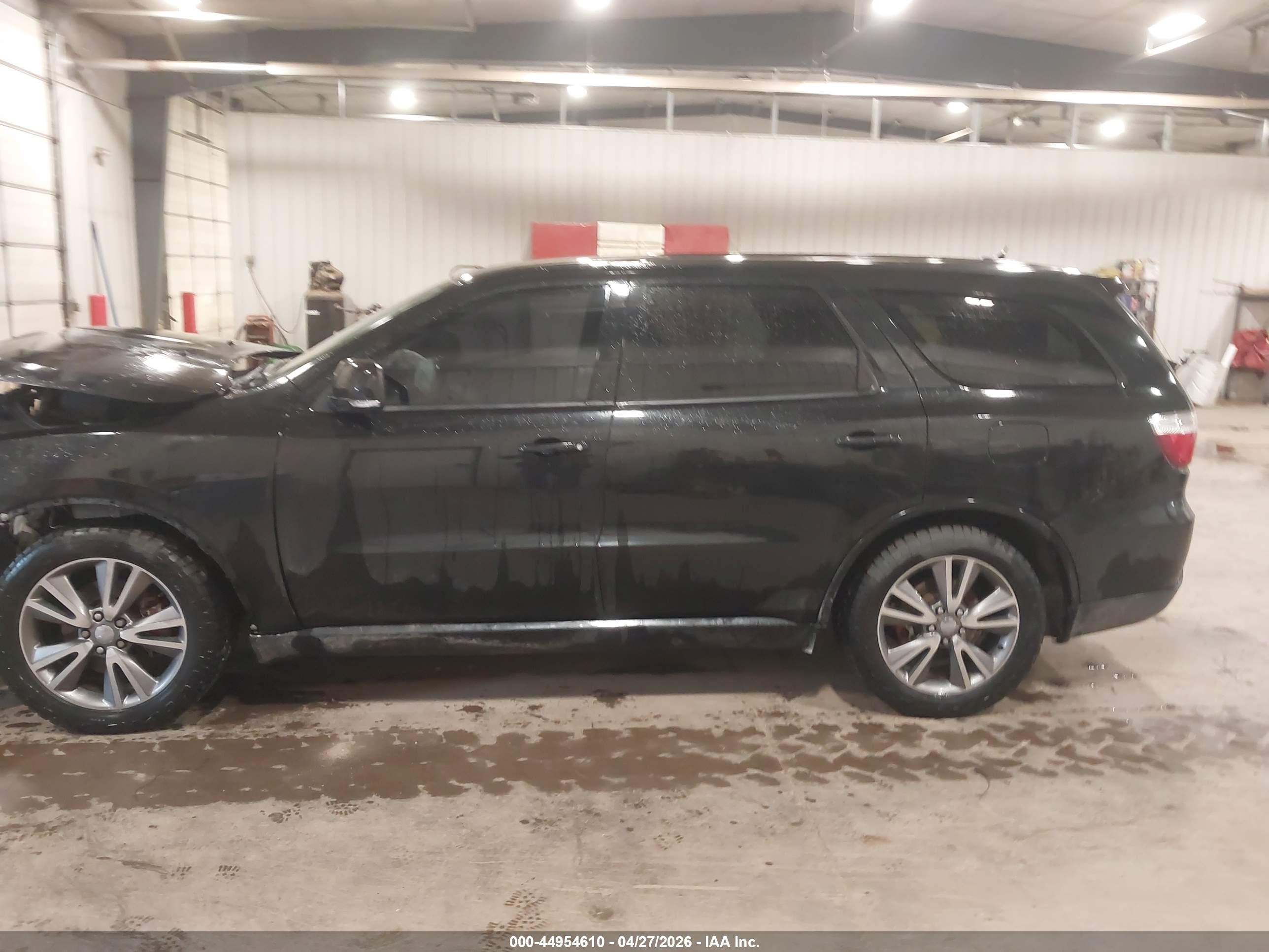2013 Dodge Durango R/t Черный vin: 1C4SDJCT3DC651264