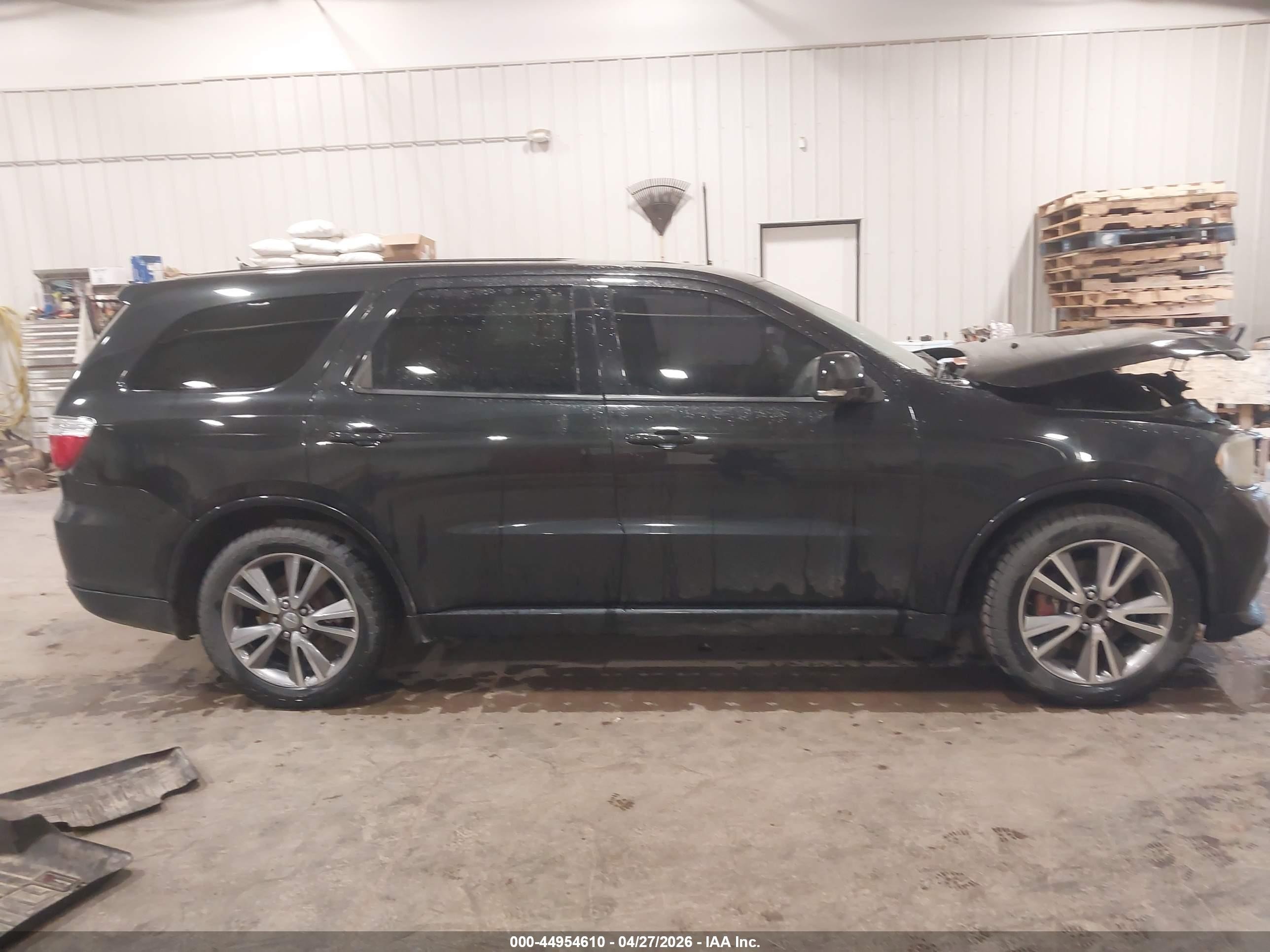 2013 Dodge Durango R/t Черный vin: 1C4SDJCT3DC651264